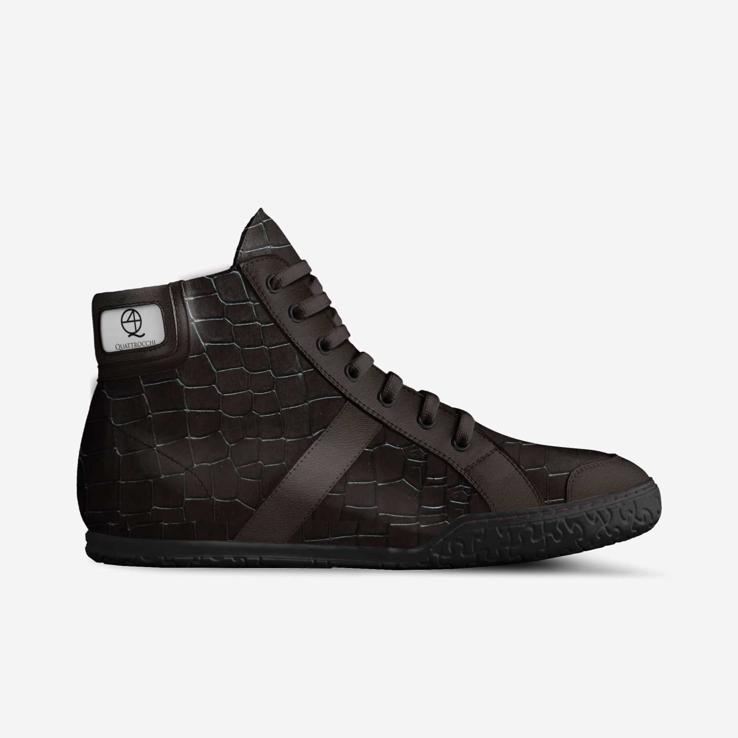 Quattrocchi custom made in Italy shoes by Thomas Quattrocchi | Side view