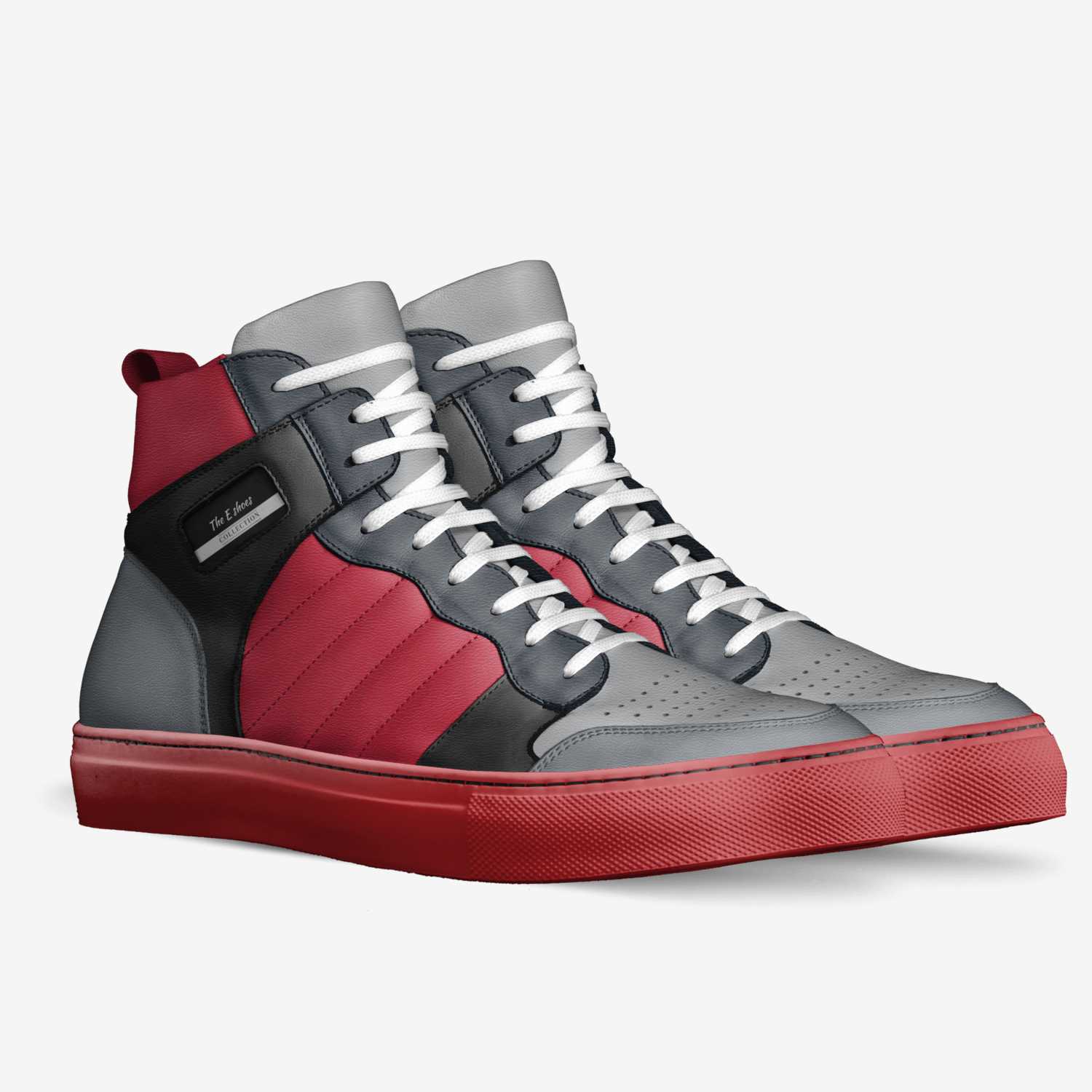 The E shoes  custom made in Italy shoes by Ethan | Double view
