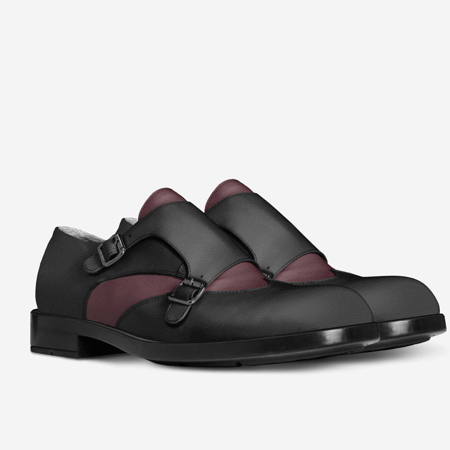 des second custom made in Italy shoes by Desirae Pyle | Double view