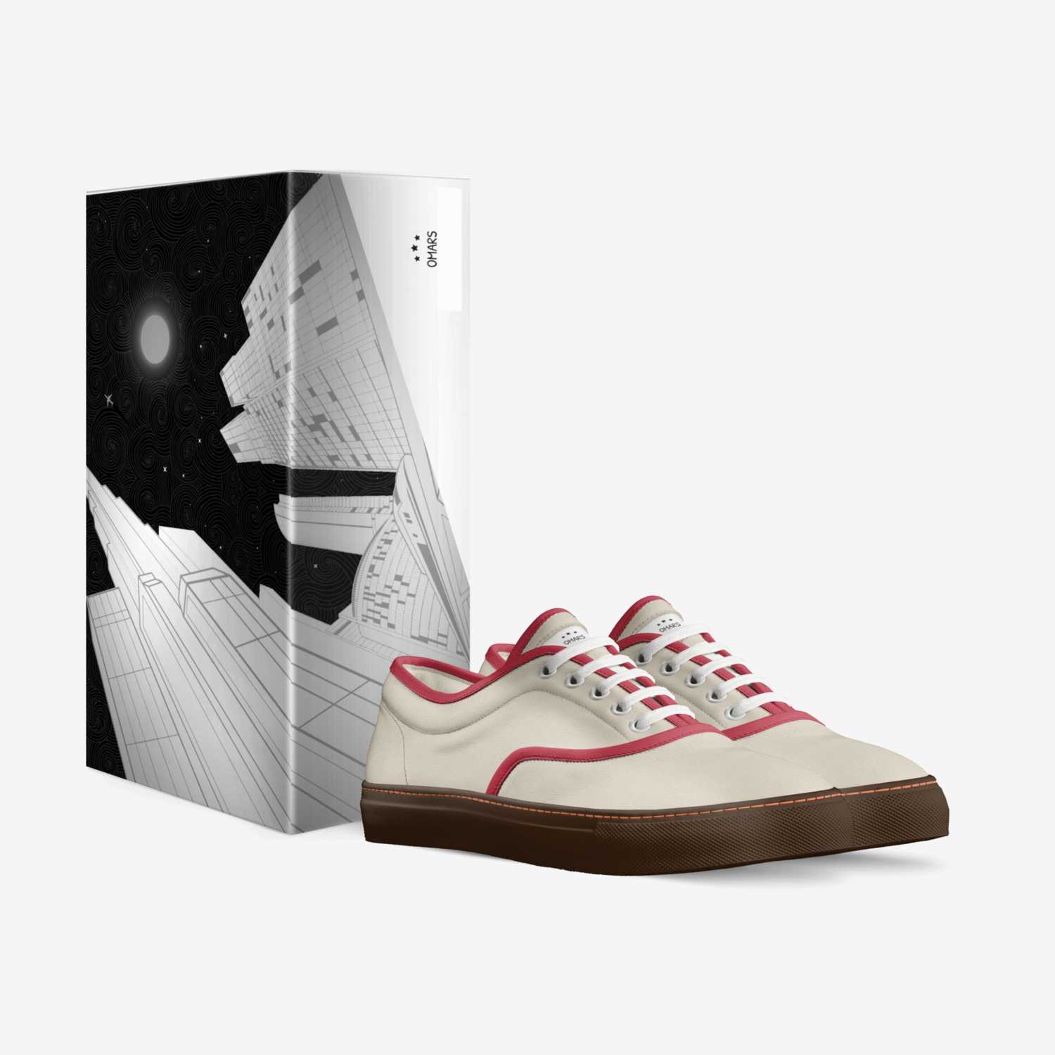 Omars custom made in Italy shoes by Kobby Asante | Box view