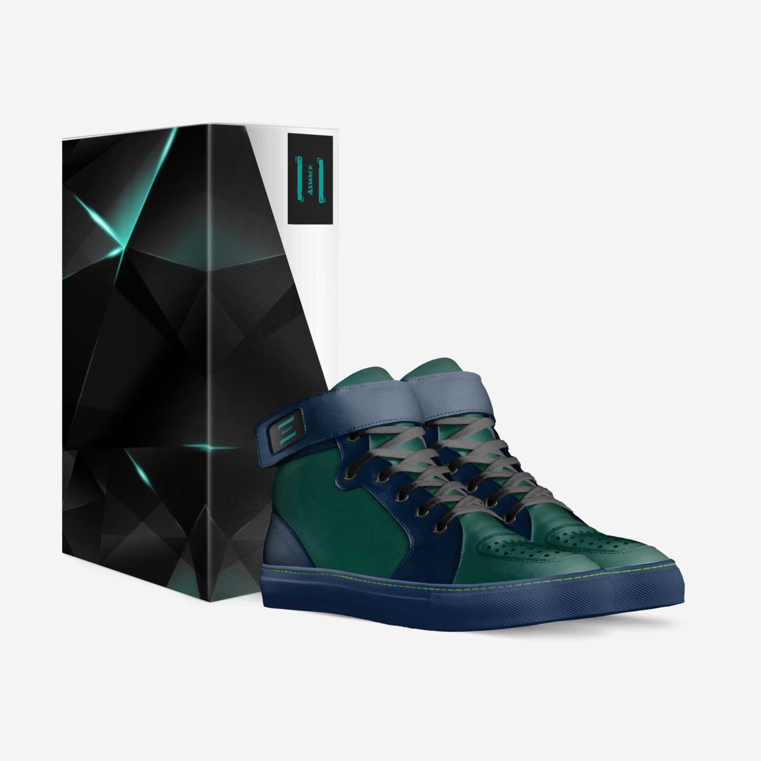 Asmack custom made in Italy shoes by Avi Cohen | Box view