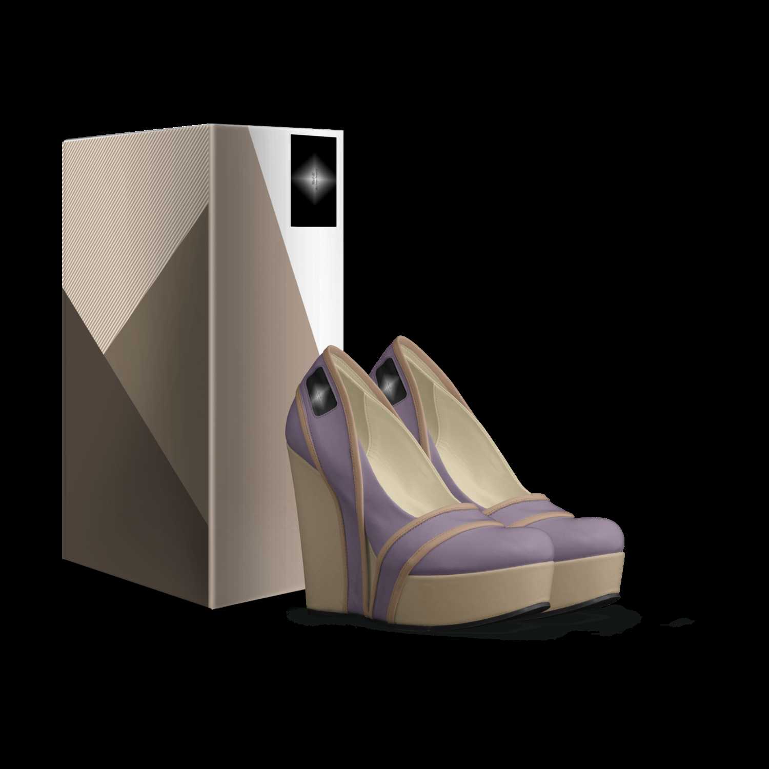 Fawn Mauve Wedge