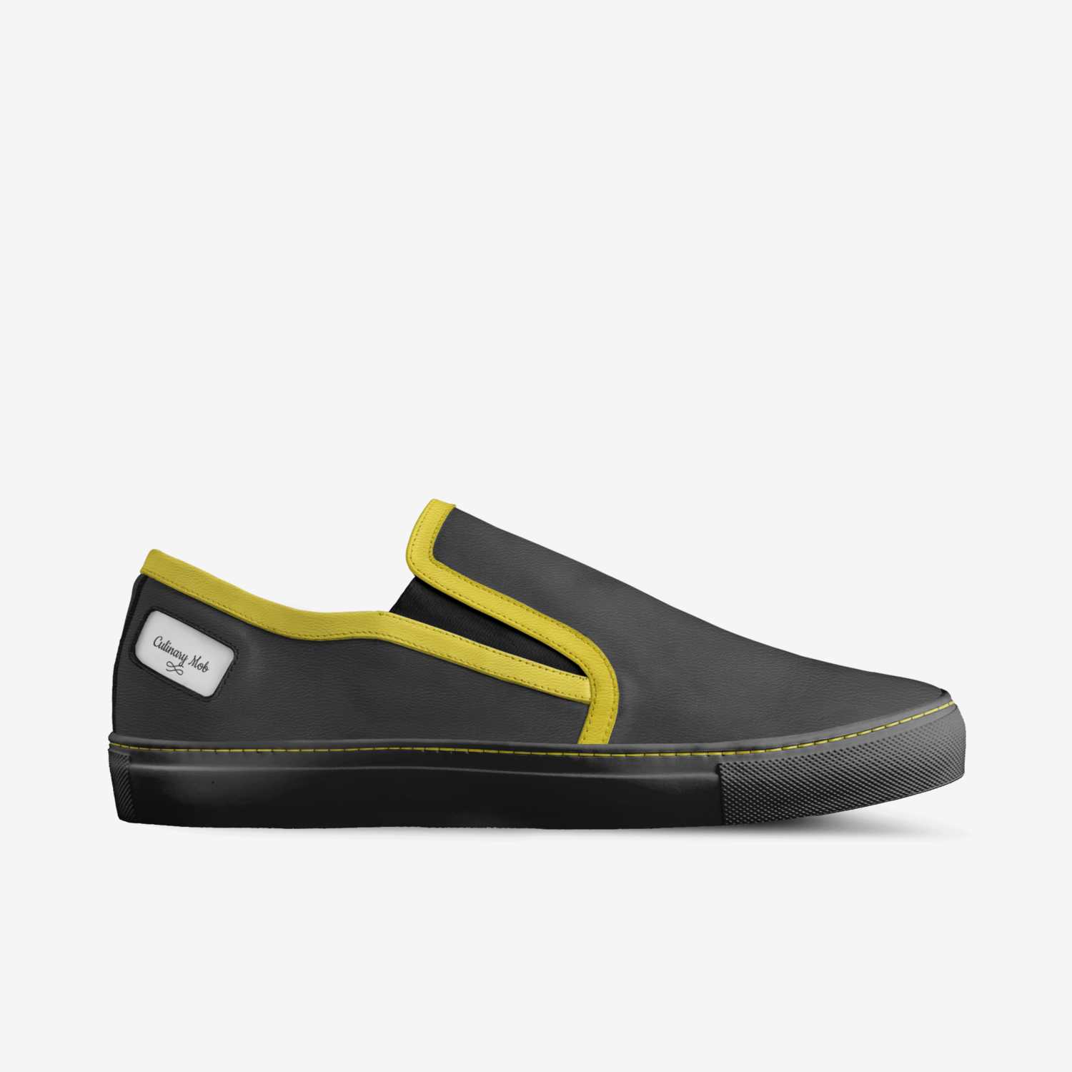 Culinary Mob custom made in Italy shoes by Barry Driggers | Side view