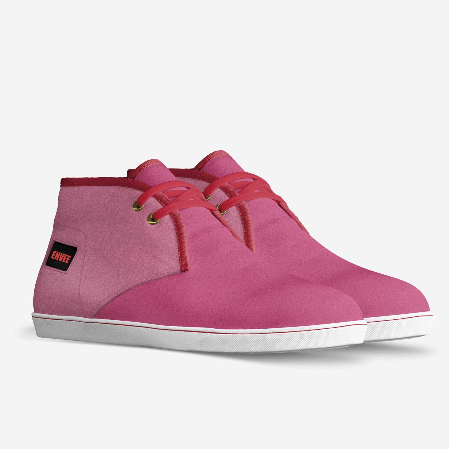 Pinky Fox custom made in Italy shoes by Putri Nordin | Double view
