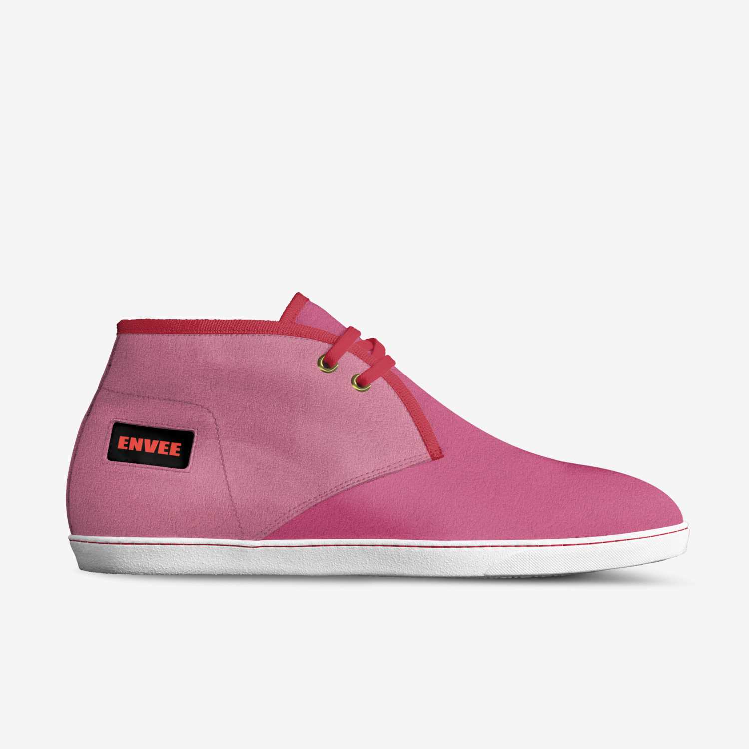 Pinky Fox custom made in Italy shoes by Putri Nordin | Side view