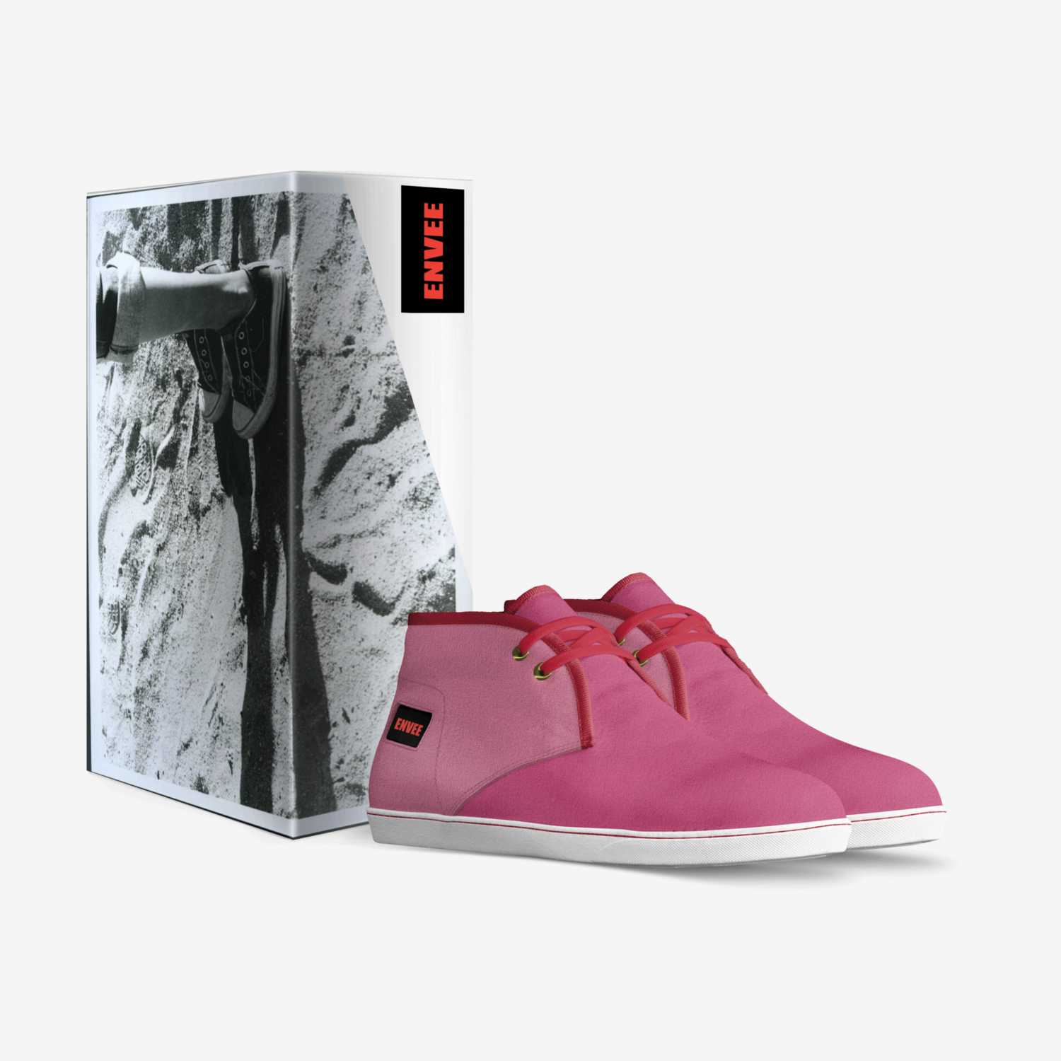 Pinky Fox custom made in Italy shoes by Putri Nordin | Box view