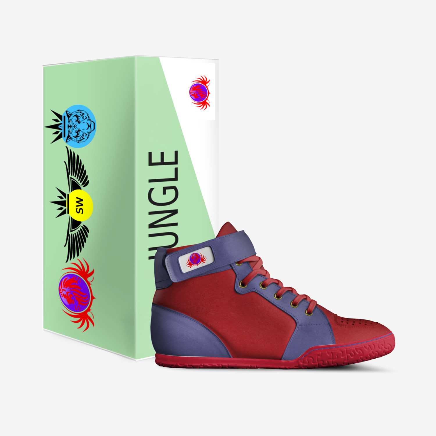 Jungle custom made in Italy shoes by Seyon Sevverl | Box view