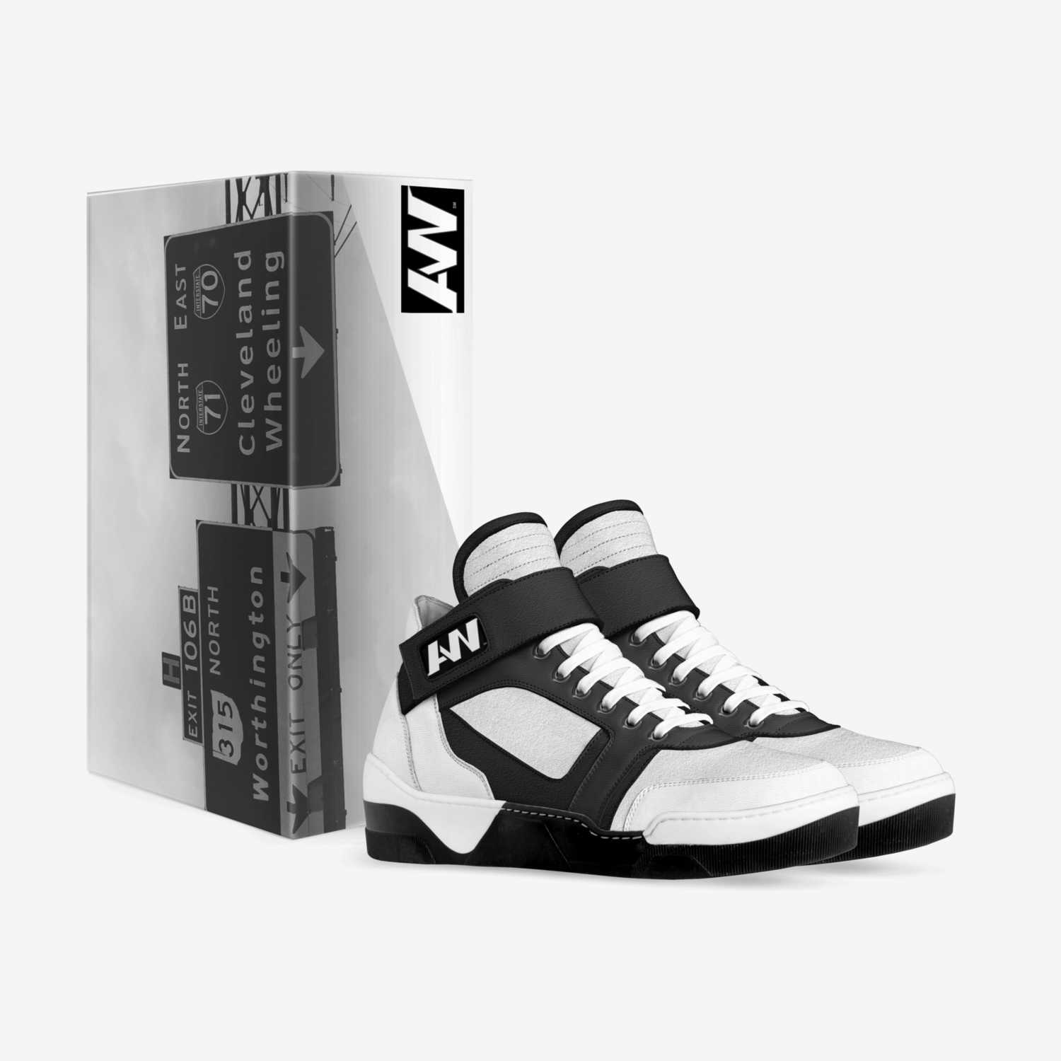 Wheezy custom made in Italy shoes by Anthony White | Box view