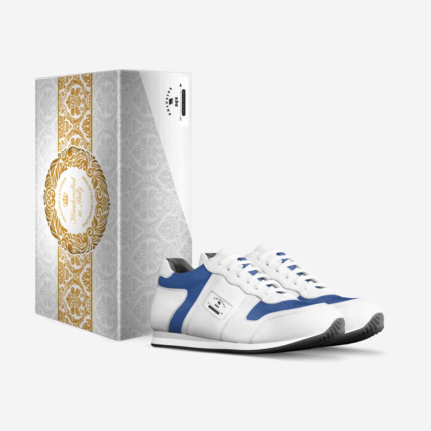 DQ's custom made in Italy shoes by Preston Harper | Box view