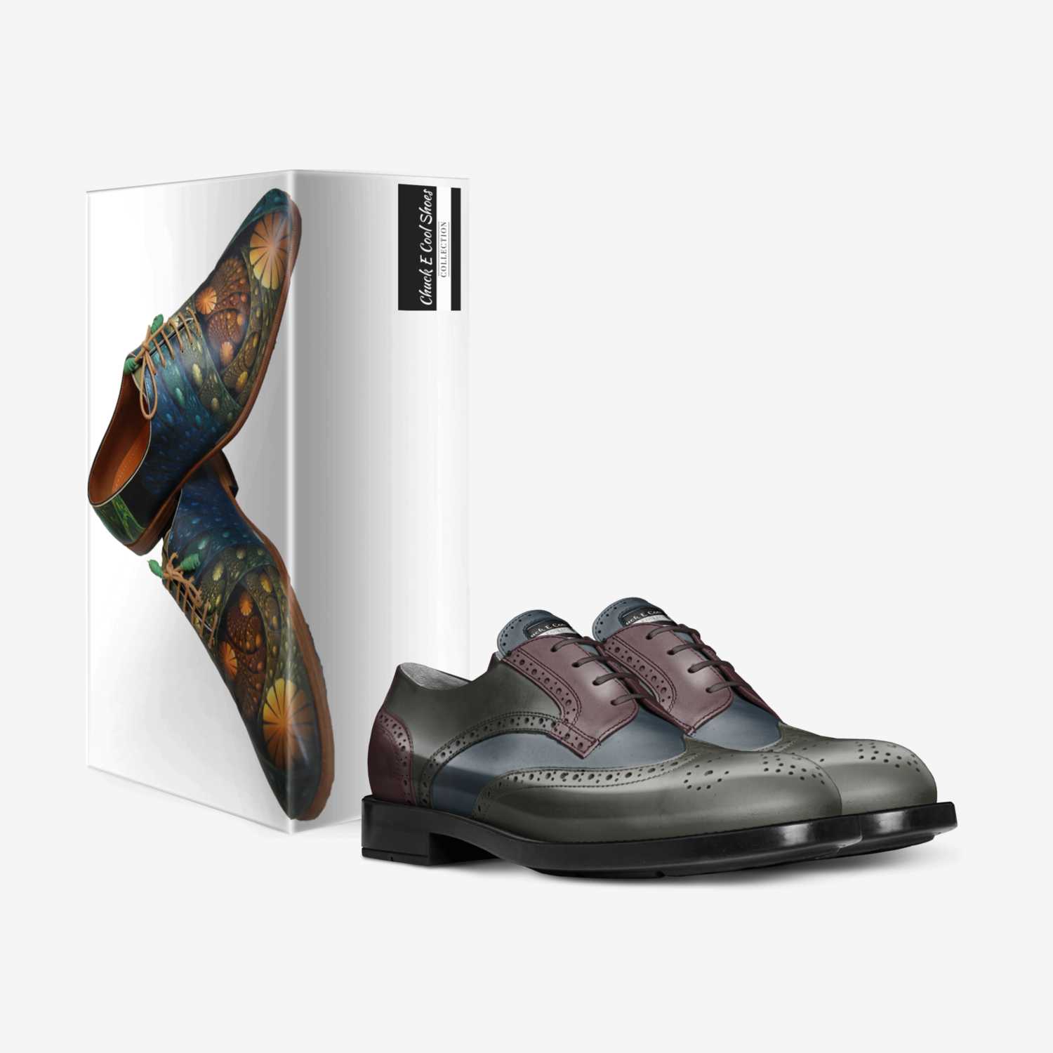 Chuck E Cool Shoes custom made in Italy shoes by C Cunningham | Box view