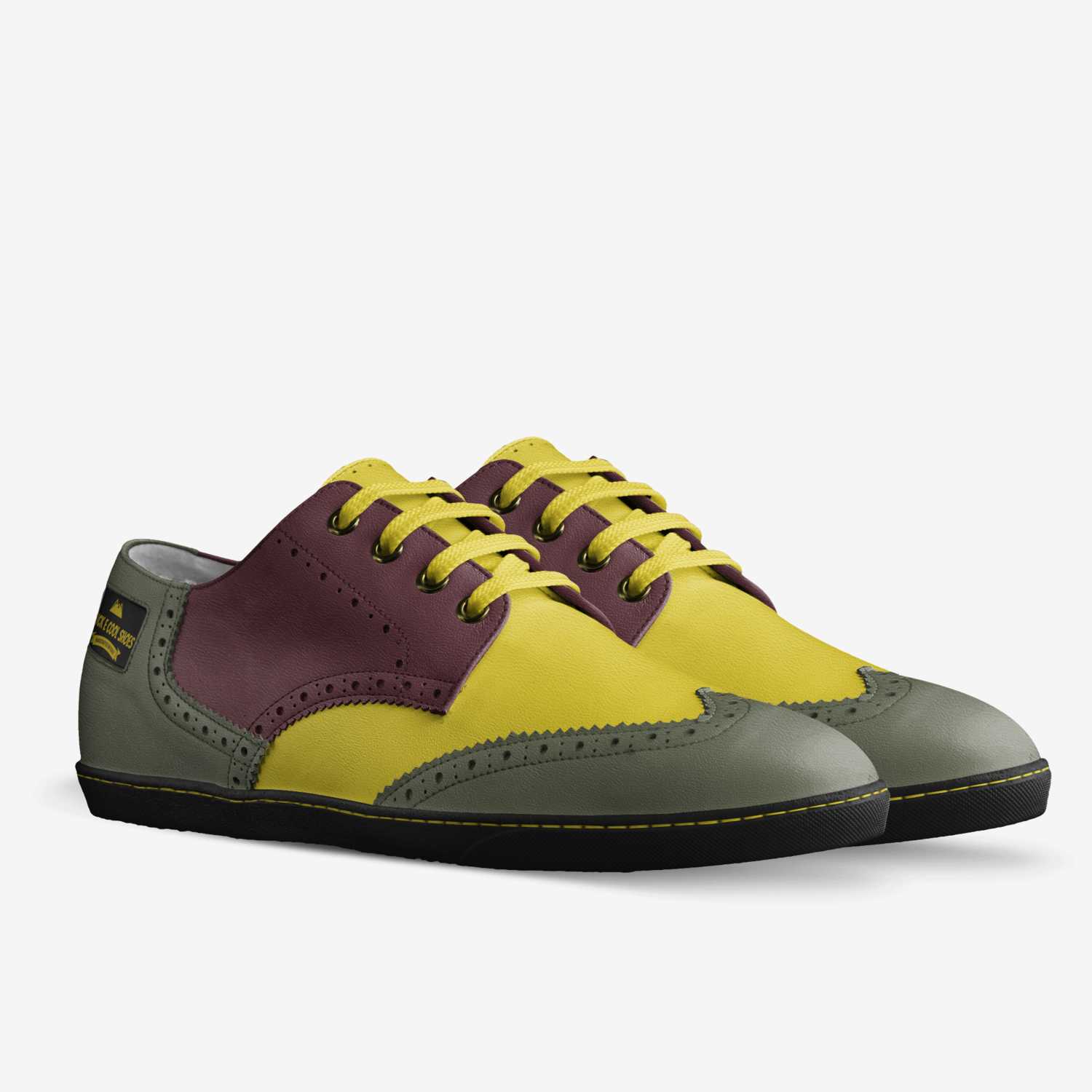 chuck E cool shoes custom made in Italy shoes by C Cunningham | Double view