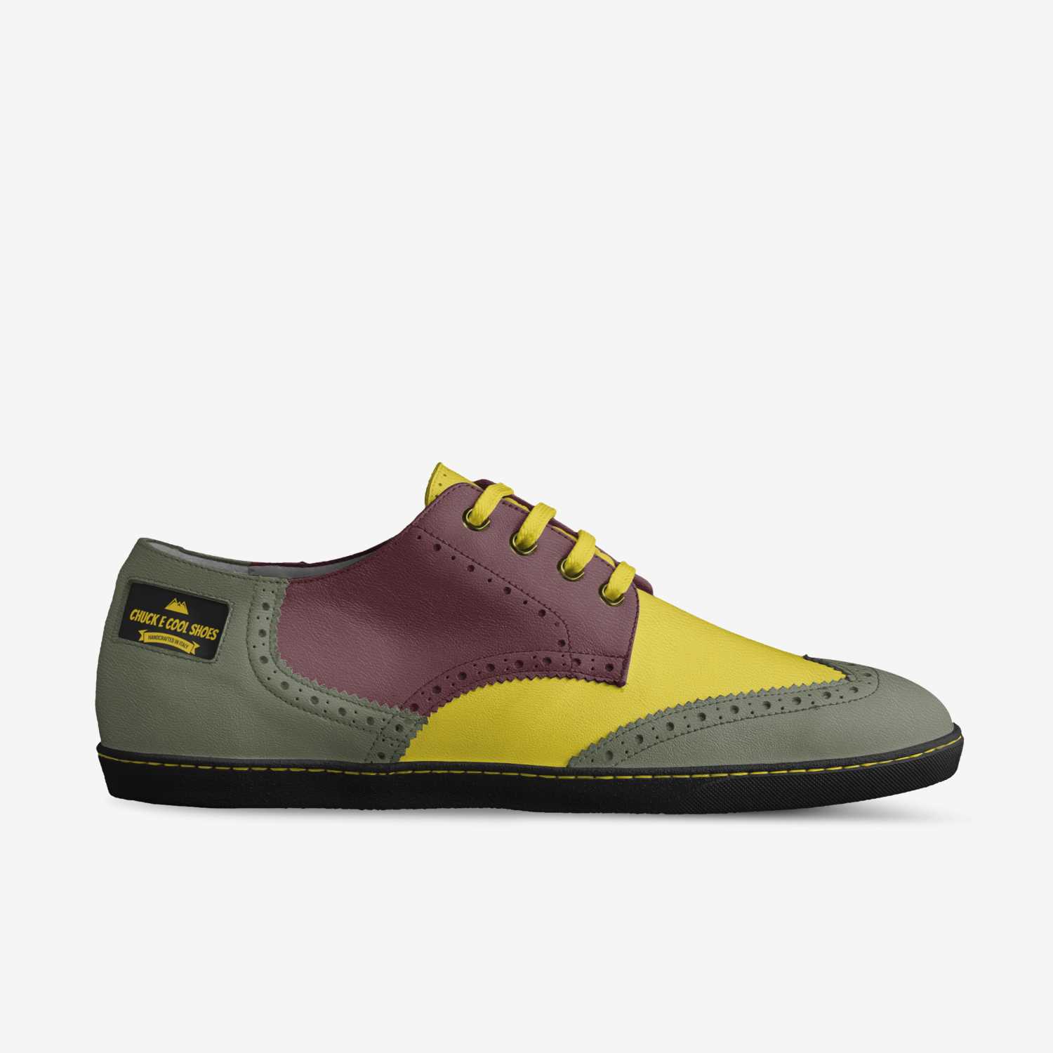 chuck E cool shoes custom made in Italy shoes by C Cunningham | Side view