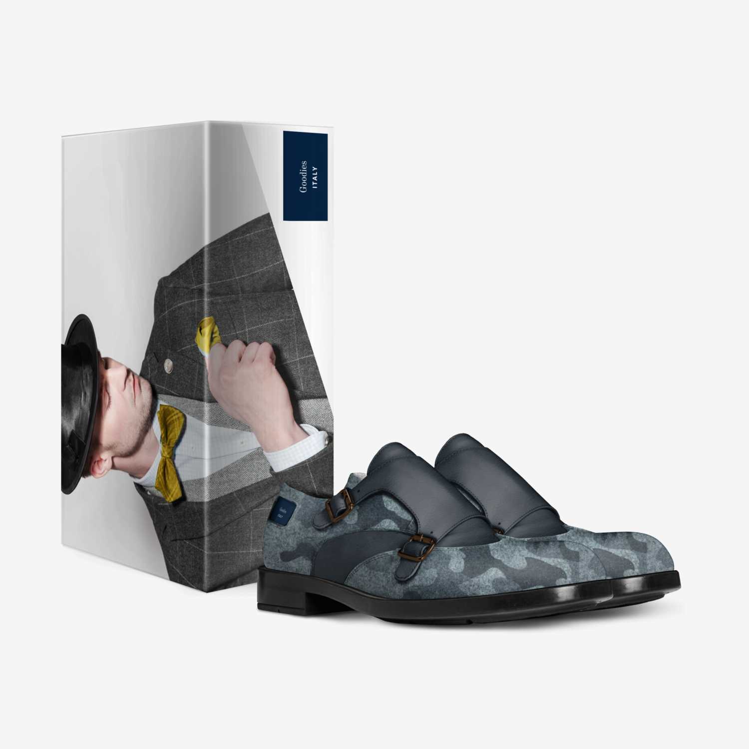 Goodies custom made in Italy shoes by Moffatt Gordon | Box view