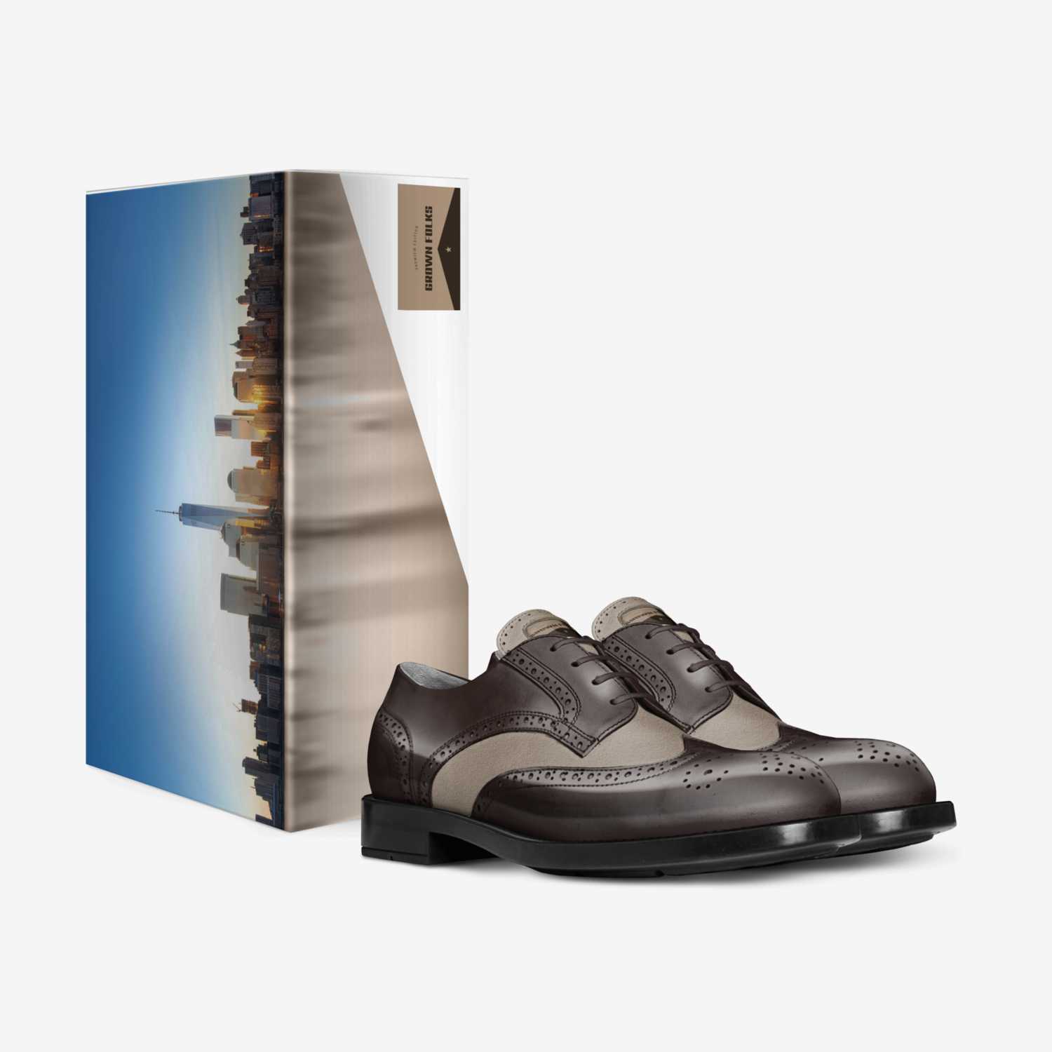 GROWN FOLKS custom made in Italy shoes by Moffatt Gordon | Box view
