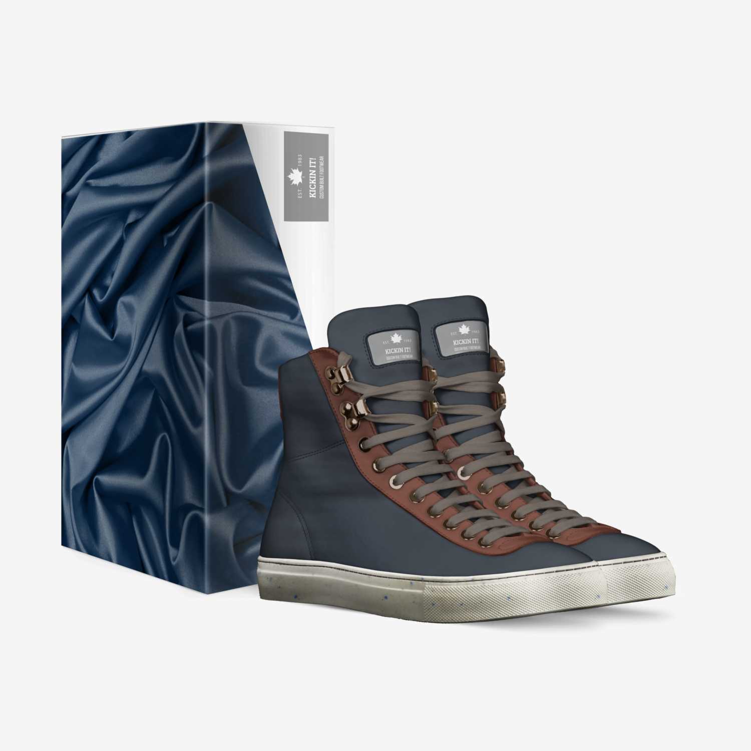 KICKIN IT! custom made in Italy shoes by Moffatt Gordon | Box view