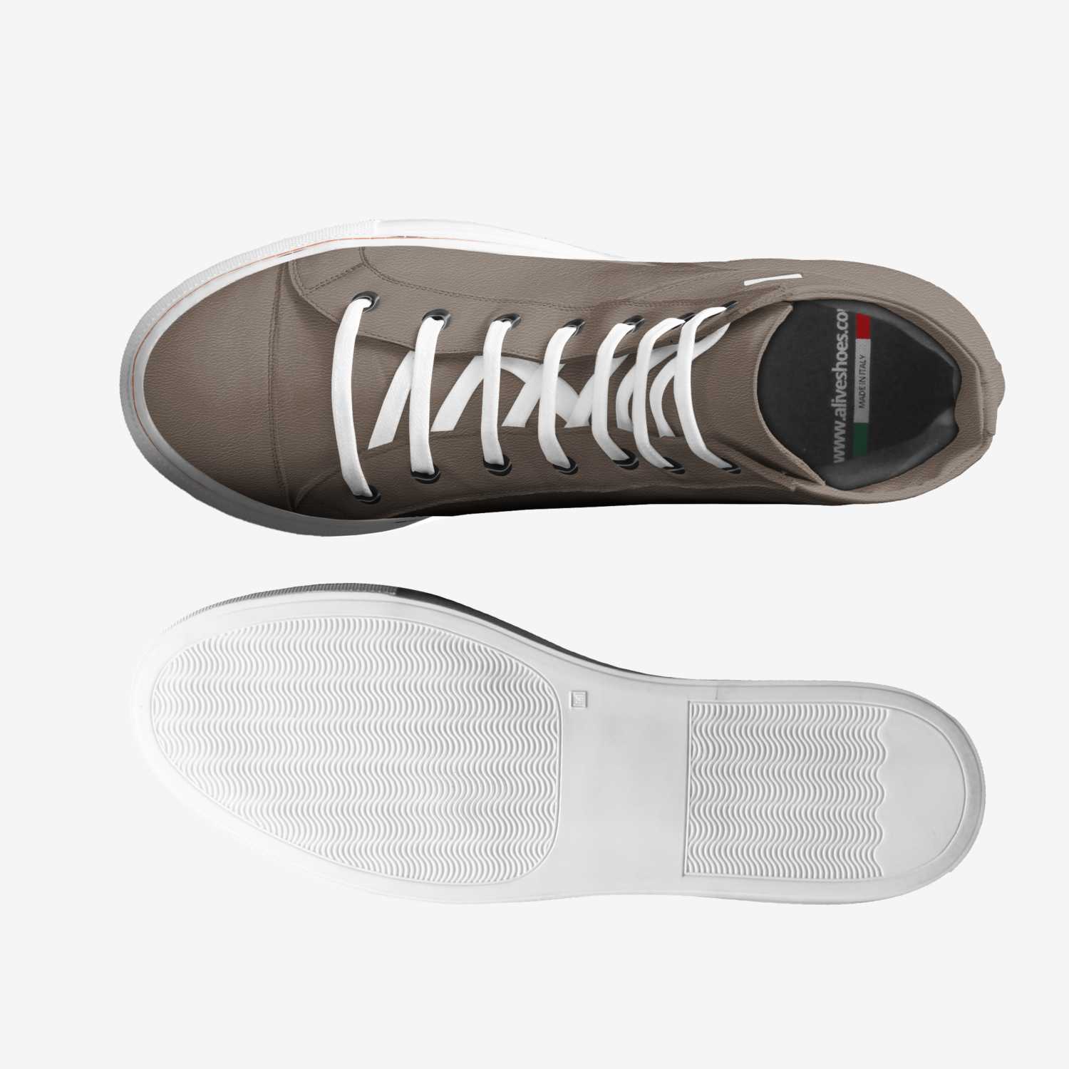 A L C custom made in Italy shoes by Amelia Crouse | Top view