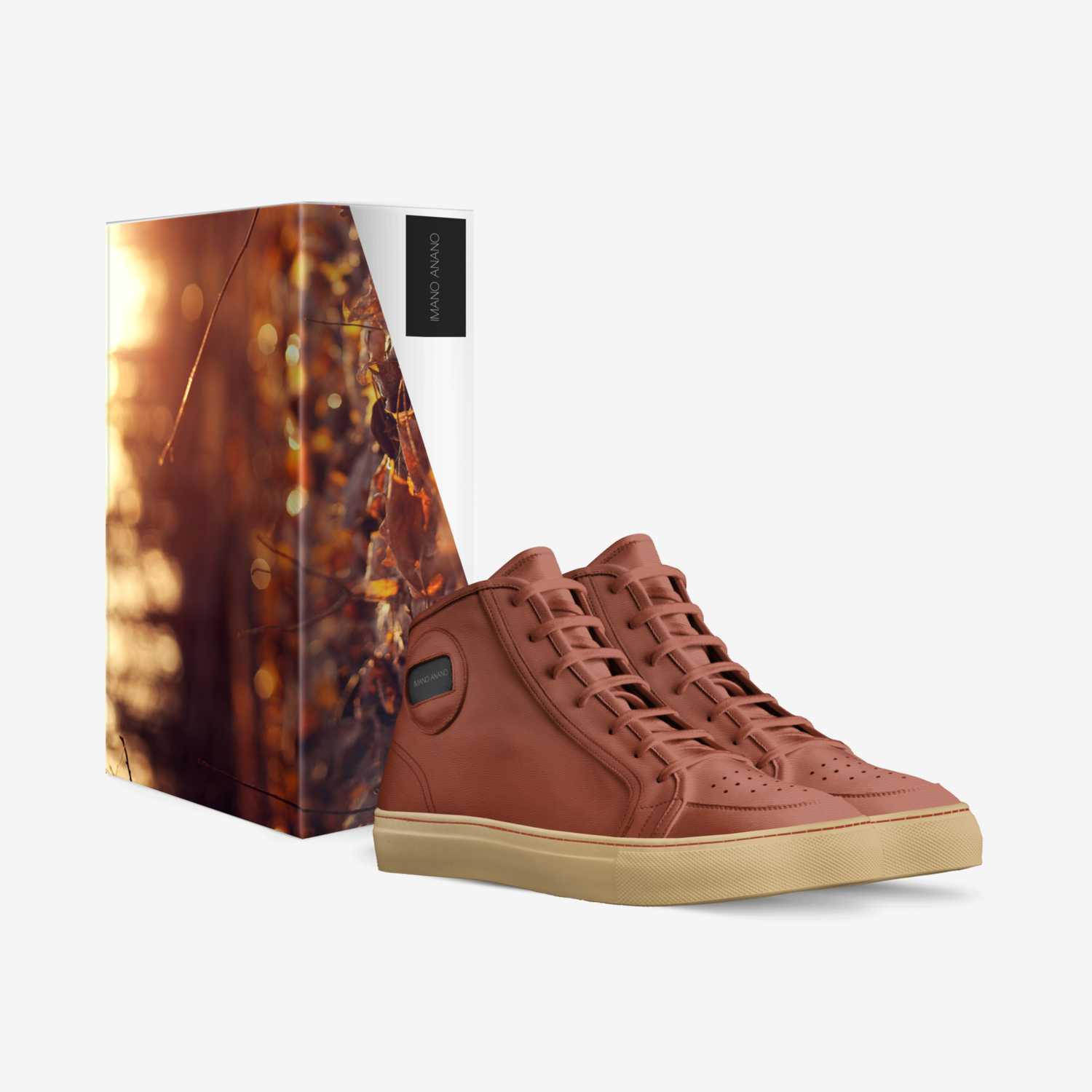 Imano Anano custom made in Italy shoes by Iman A | Box view