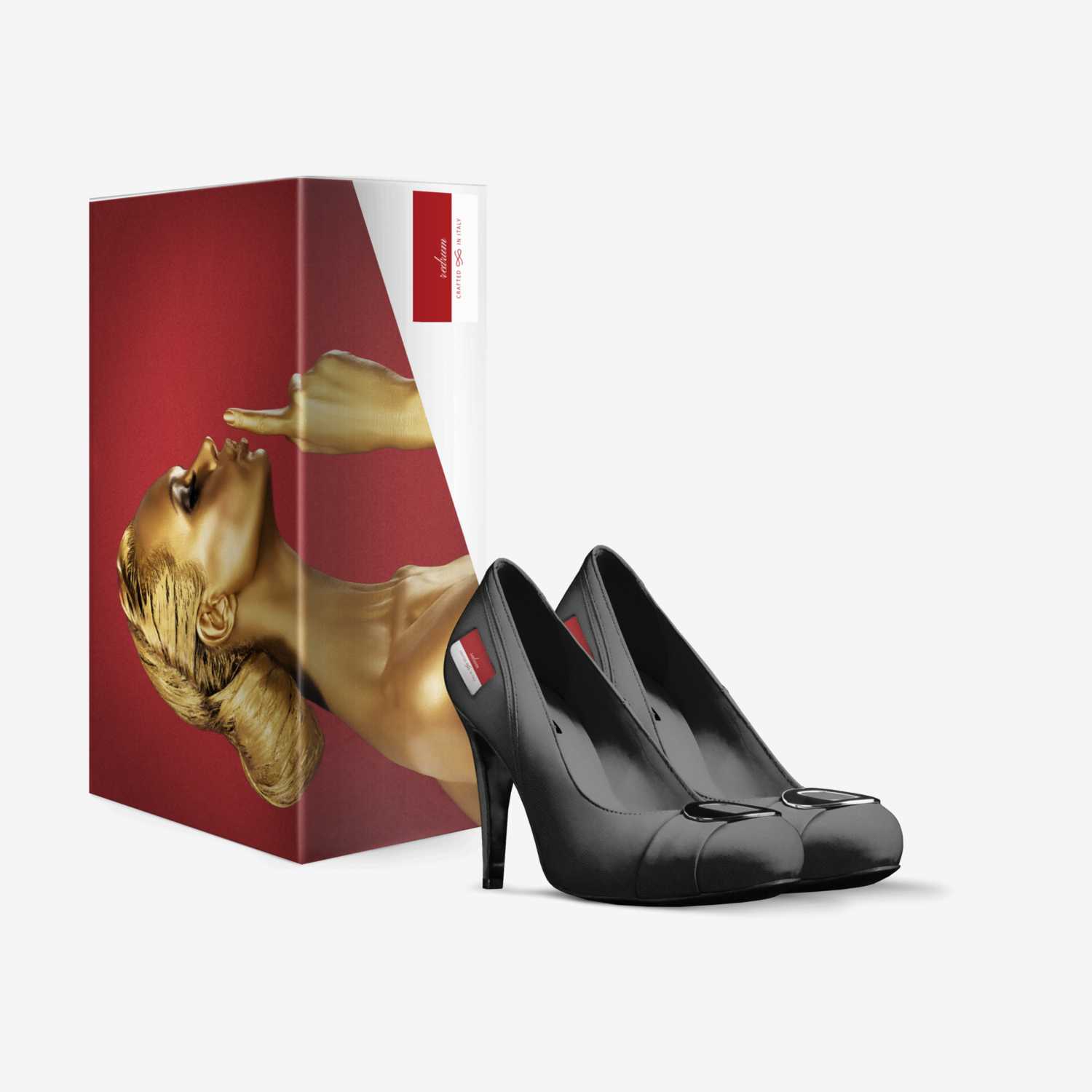 redrum custom made in Italy shoes by Moffatt Gordon | Box view