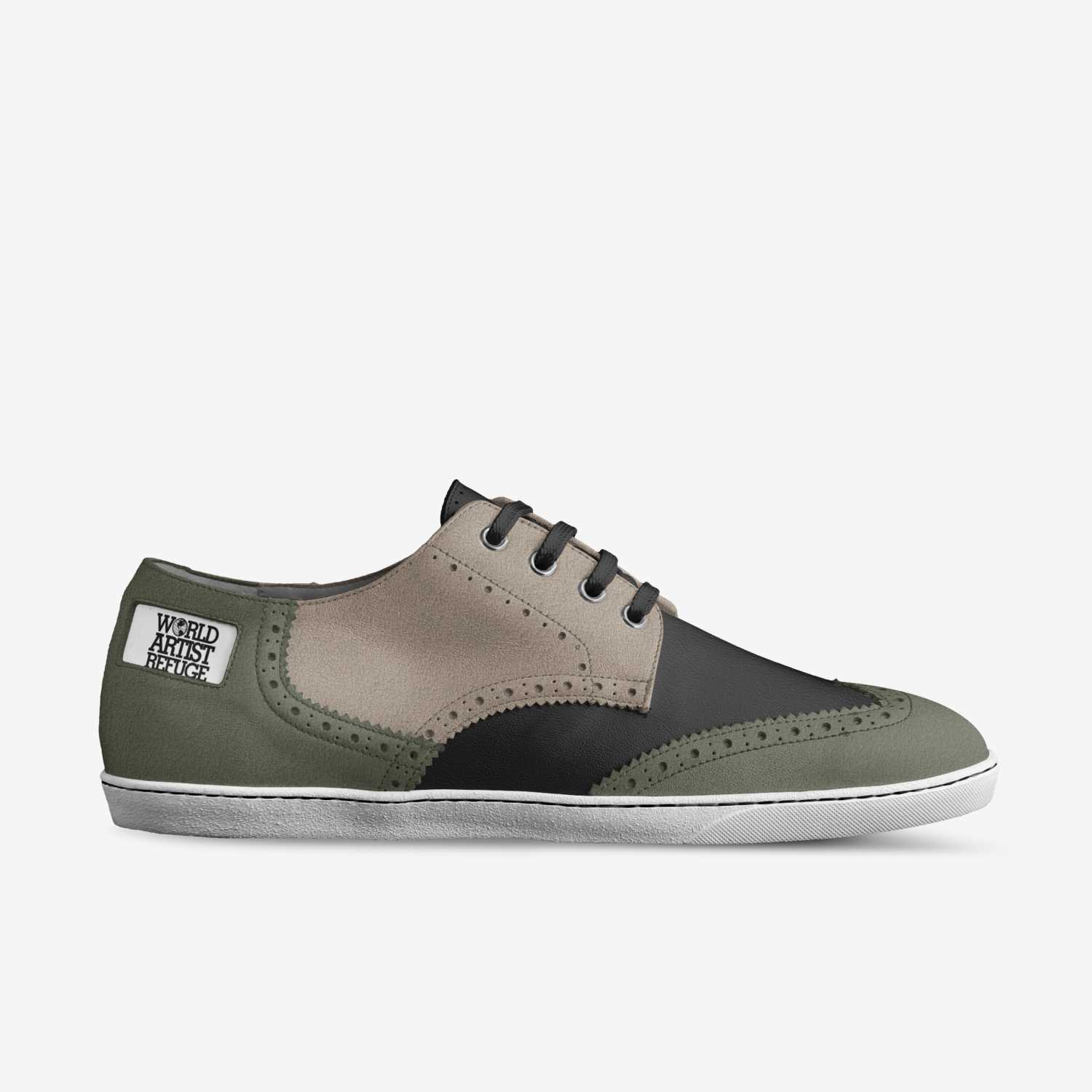 Worl Artist Refuge custom made in Italy shoes by Morris Peterson | Side view