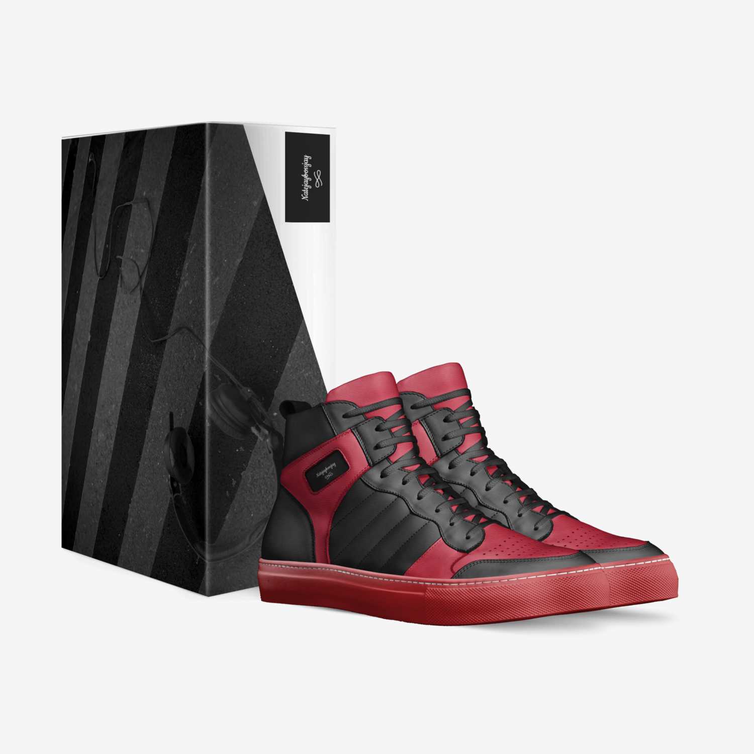 Natejaybossjay custom made in Italy shoes by Nathan Jackson | Box view