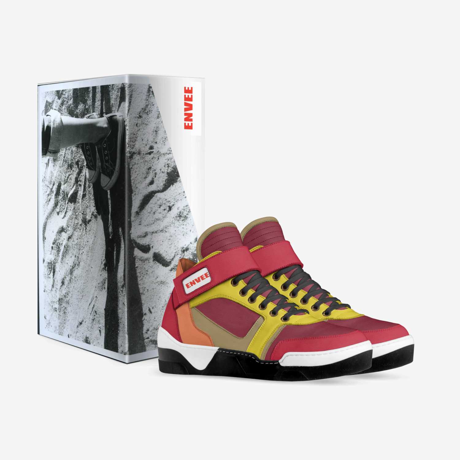 Hedge custom made in Italy shoes by Putri Nordin | Box view