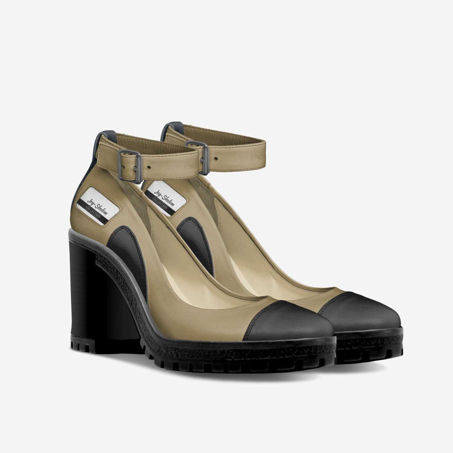 Joy-Shalom custom made in Italy shoes by Joy Hazell | Double view