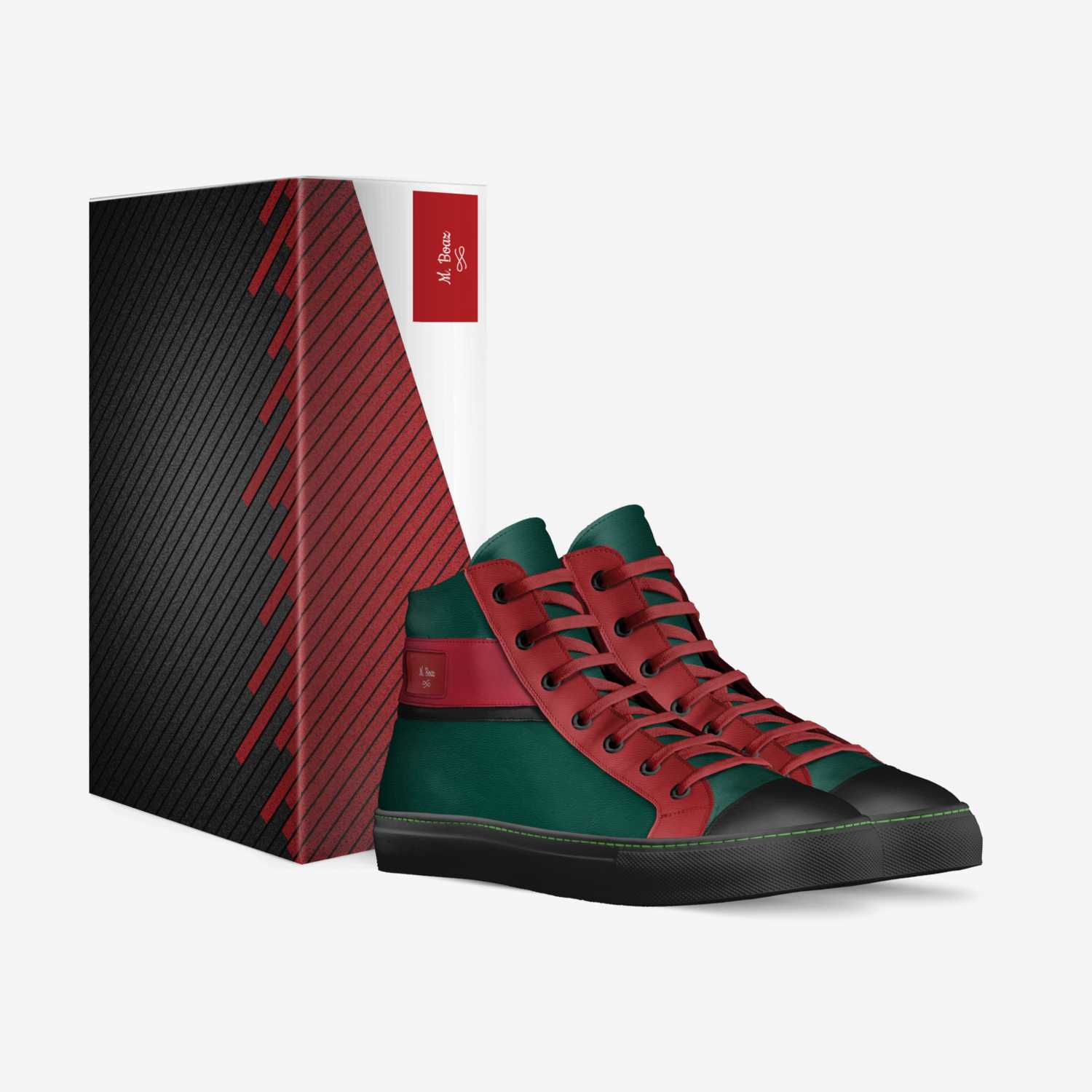 M. Boaz custom made in Italy shoes by Lashawn Butler | Box view