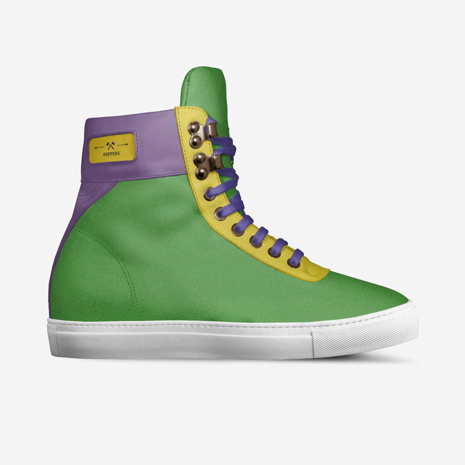 Gcash  custom made in Italy shoes by Geno Cash | Side view