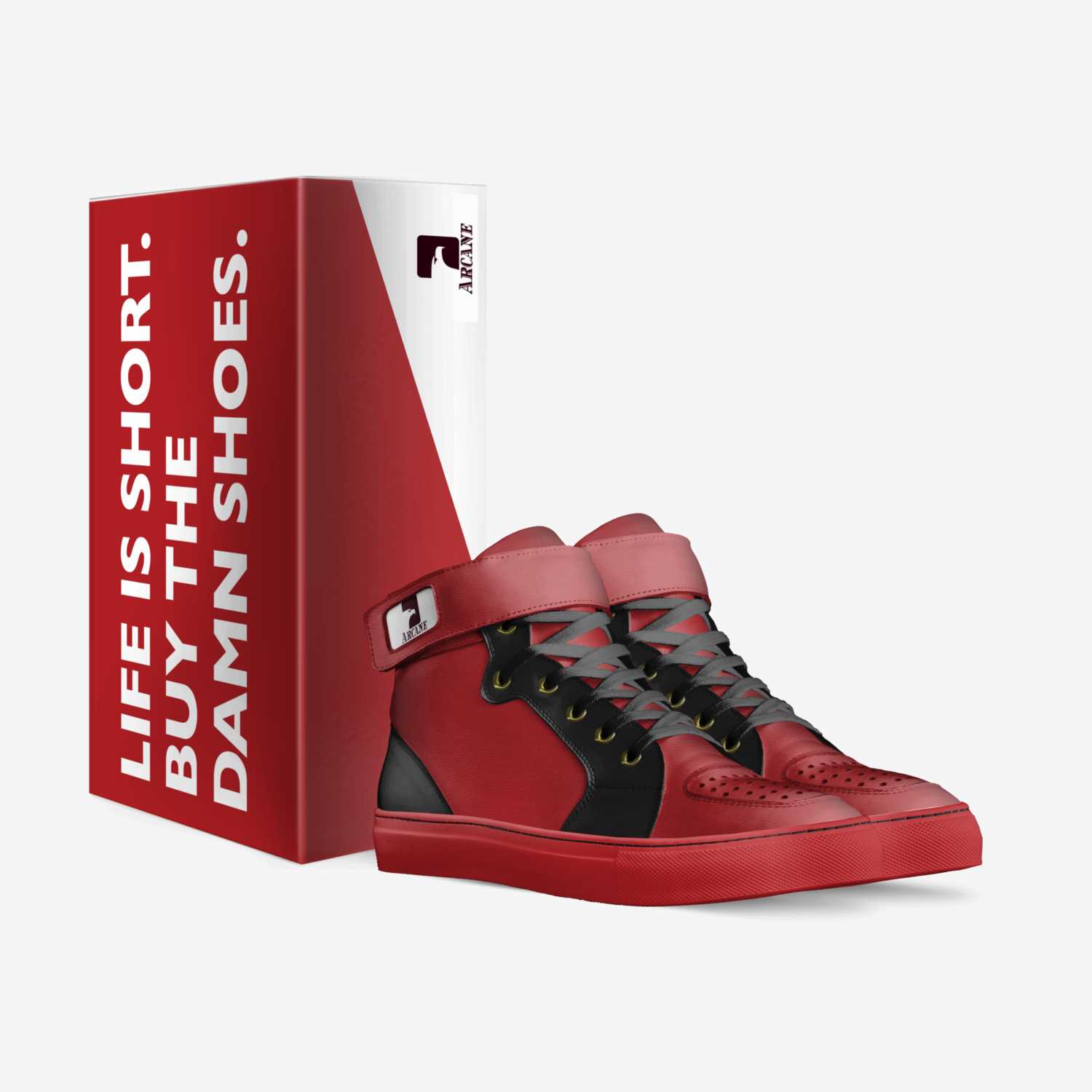 Arcane custom made in Italy shoes by Lynn Parrish | Box view
