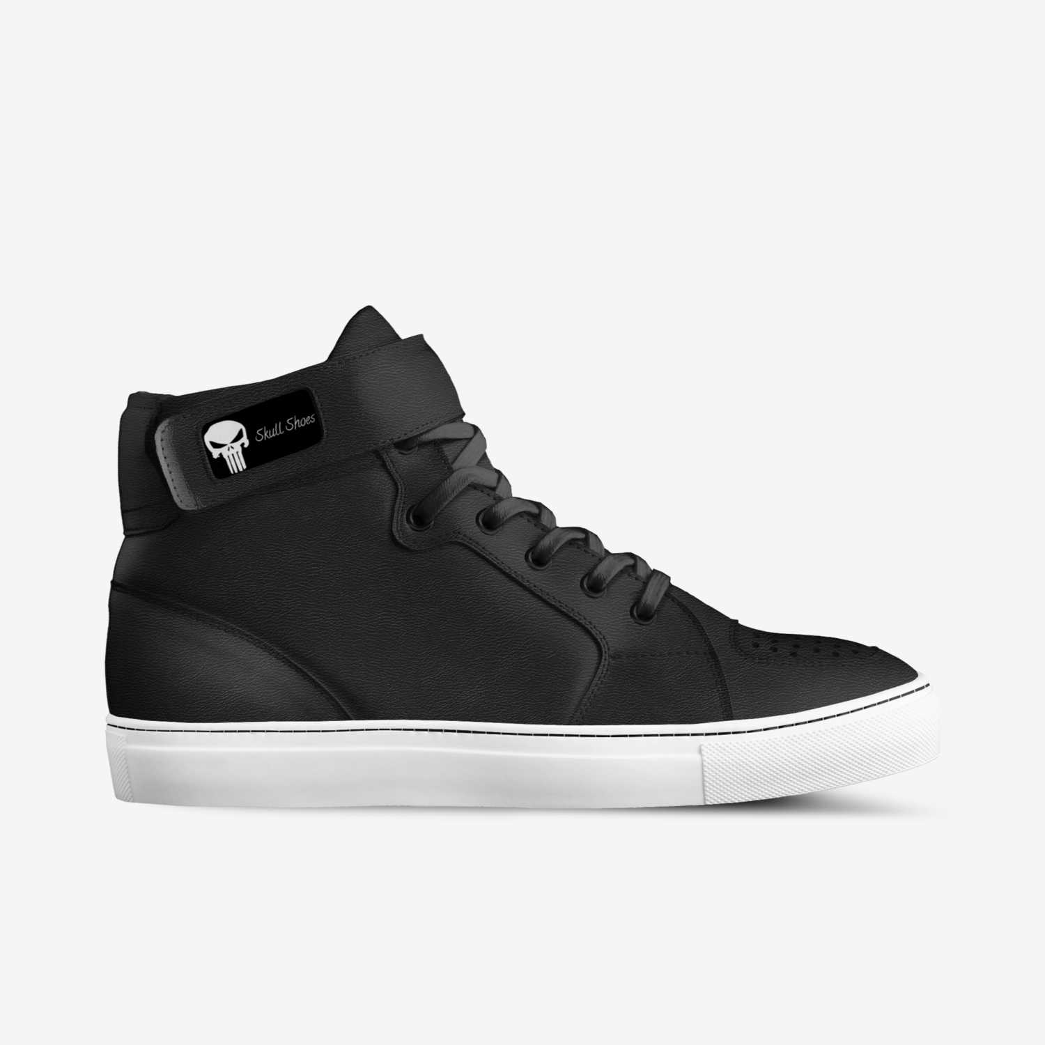 Skull Shoes custom made in Italy shoes by Tafani Frederic | Side view
