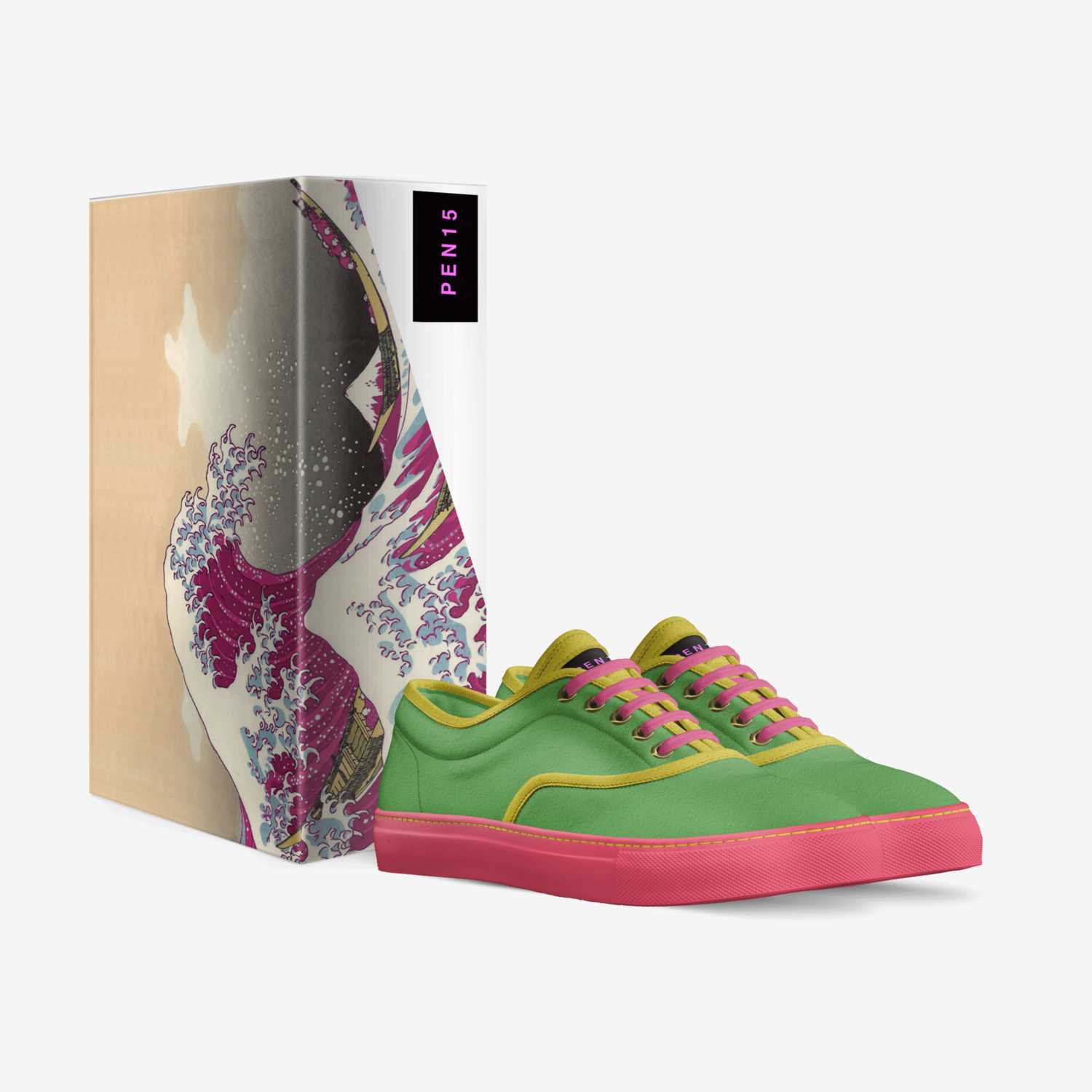 PEN15 V1 custom made in Italy shoes by Zico Mee | Box view