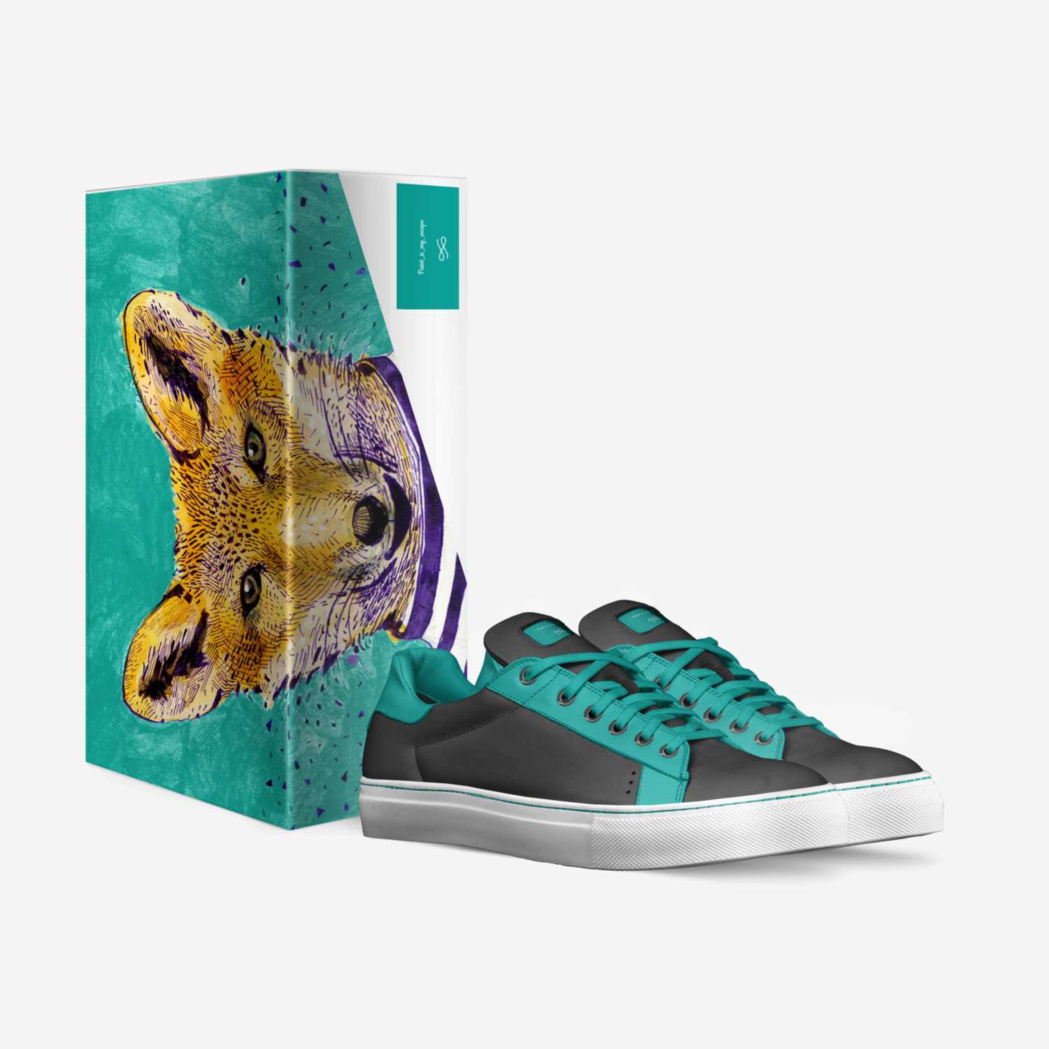 Paint_is_my_escape custom made in Italy shoes by Scott Mayberry | Box view