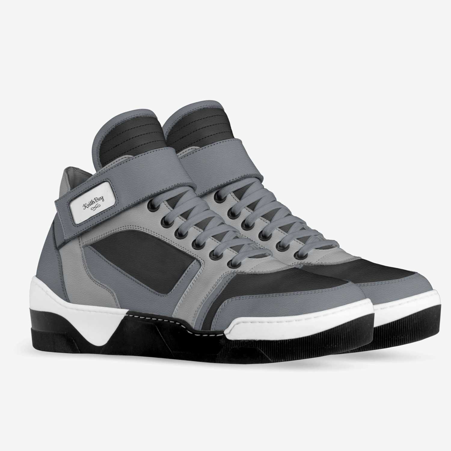 KeithBey custom made in Italy shoes by George Hill | Double view