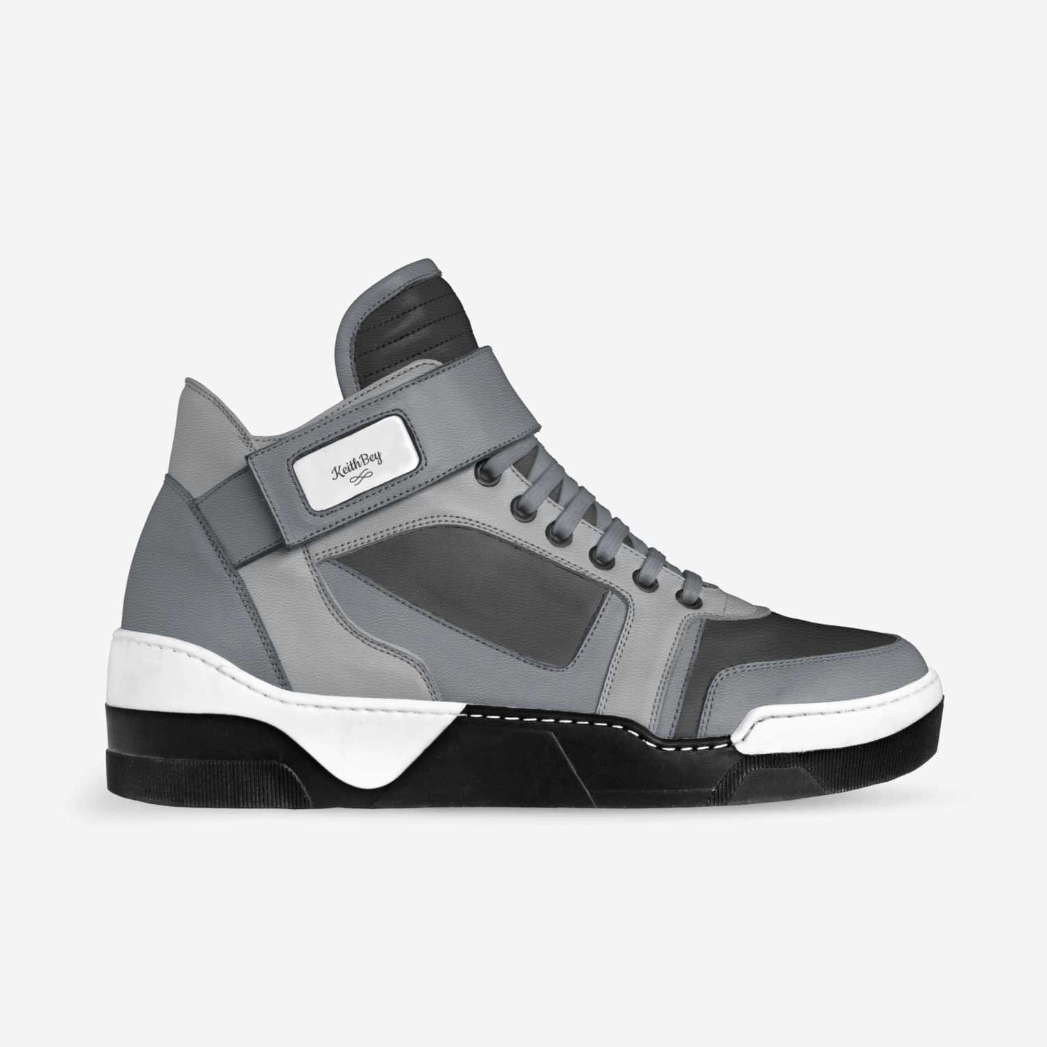 KeithBey custom made in Italy shoes by George Hill | Side view