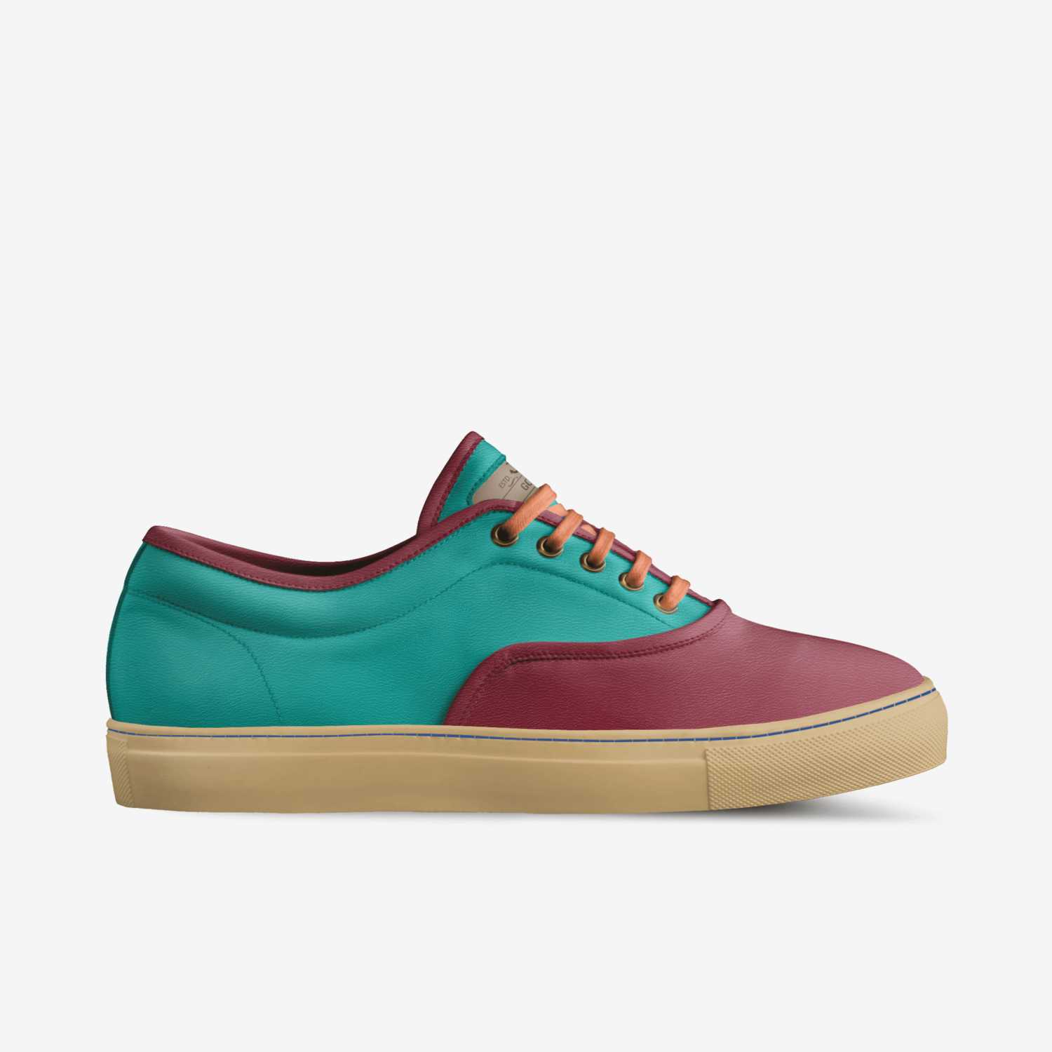 Gcash custom made in Italy shoes by Geno Cash | Side view