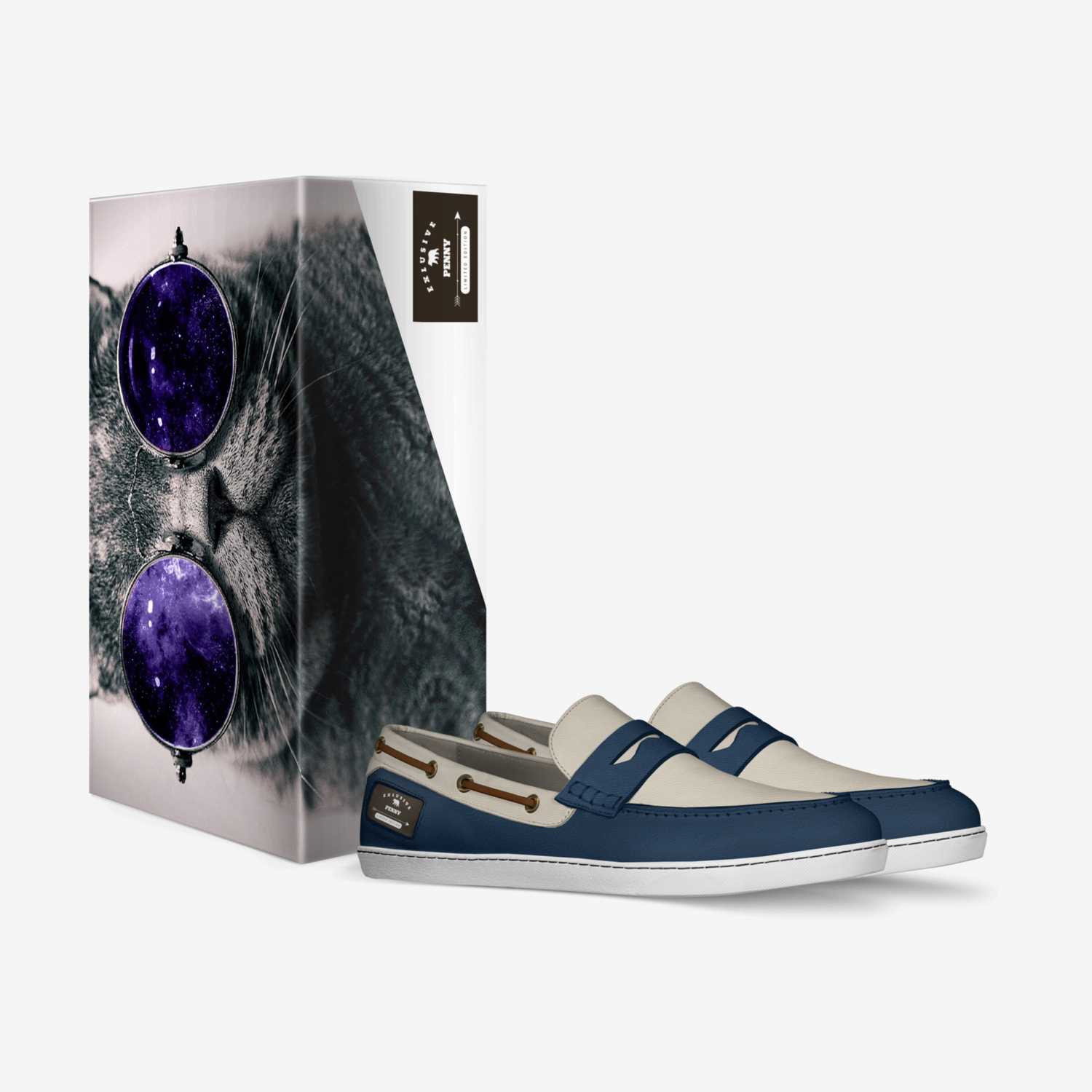 Penny custom made in Italy shoes by Gabriel Davis | Box view