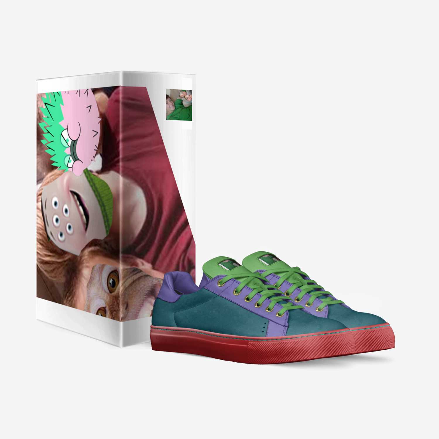 DrtyGraphics custom made in Italy shoes by Ayden | Box view