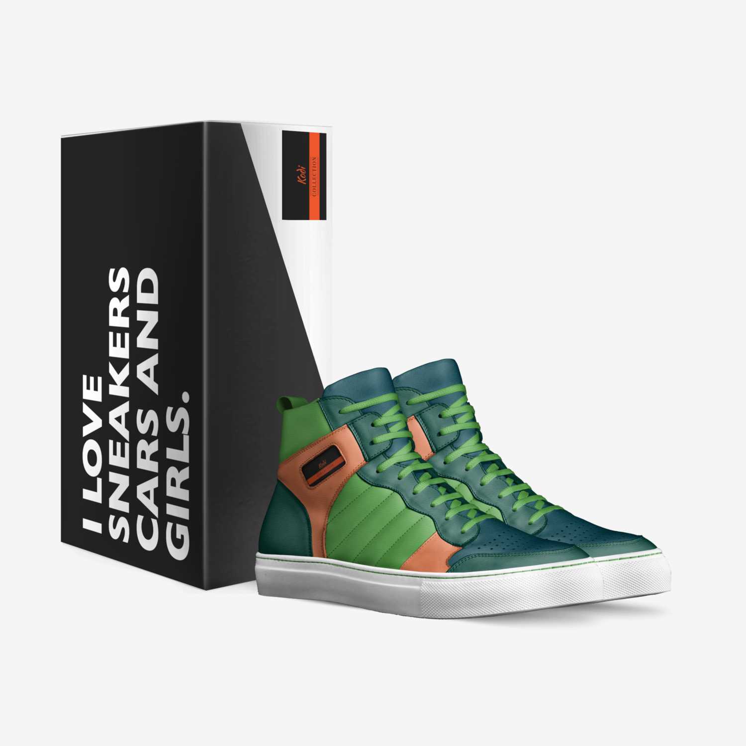 Kodi custom made in Italy shoes by Mariea Ingram | Box view