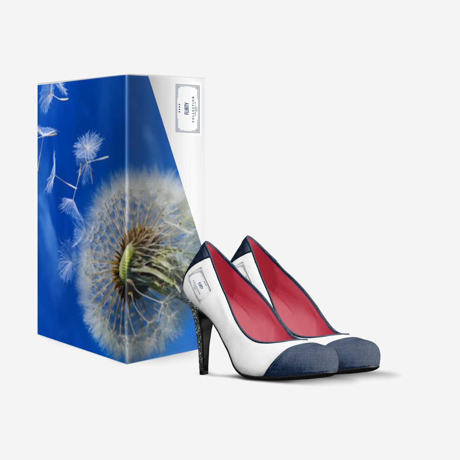 Flirty custom made in Italy shoes by Moffatt Gordon | Box view