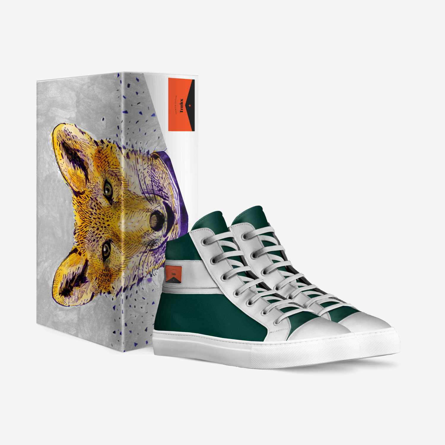 Trekx  custom made in Italy shoes by Barbara Lond | Box view