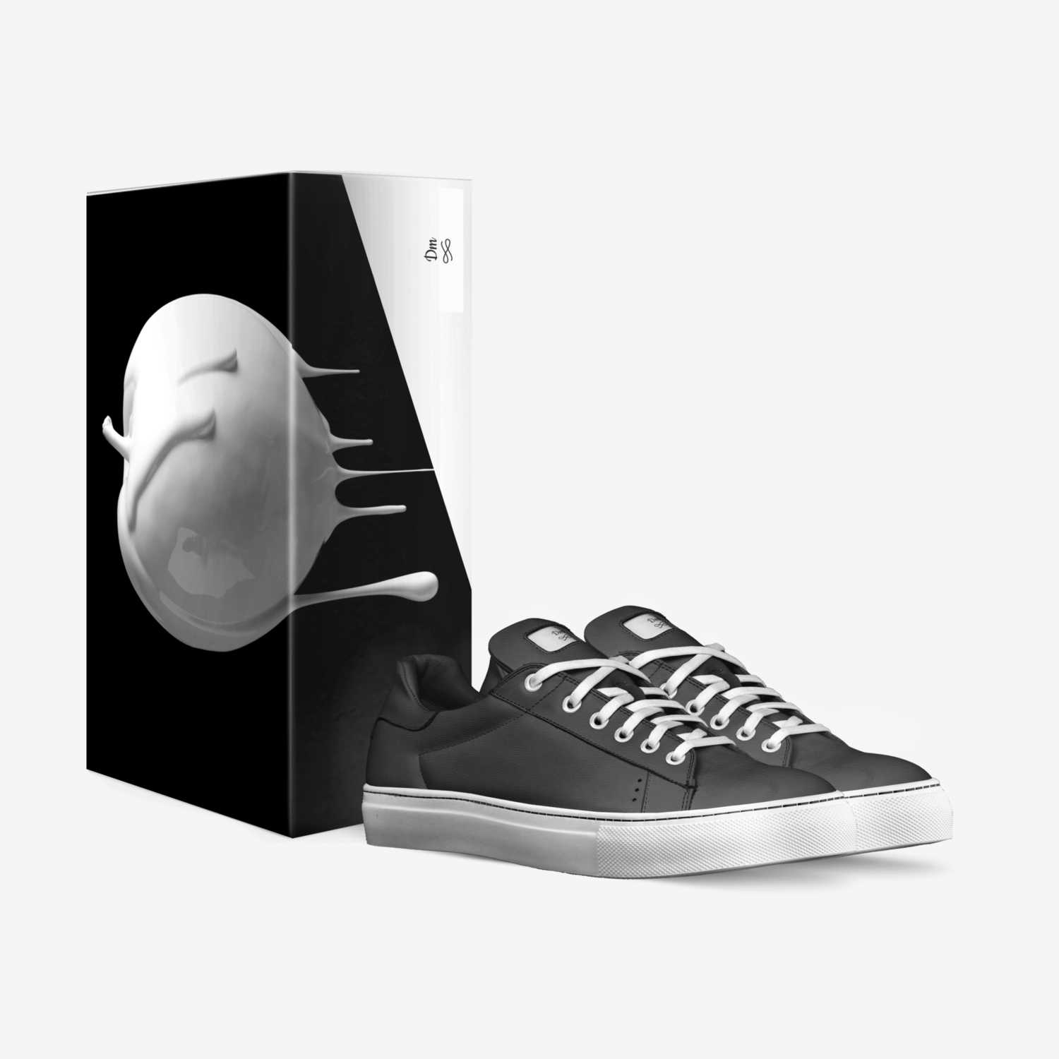 Dm custom made in Italy shoes by Destiny Mcdonald | Box view