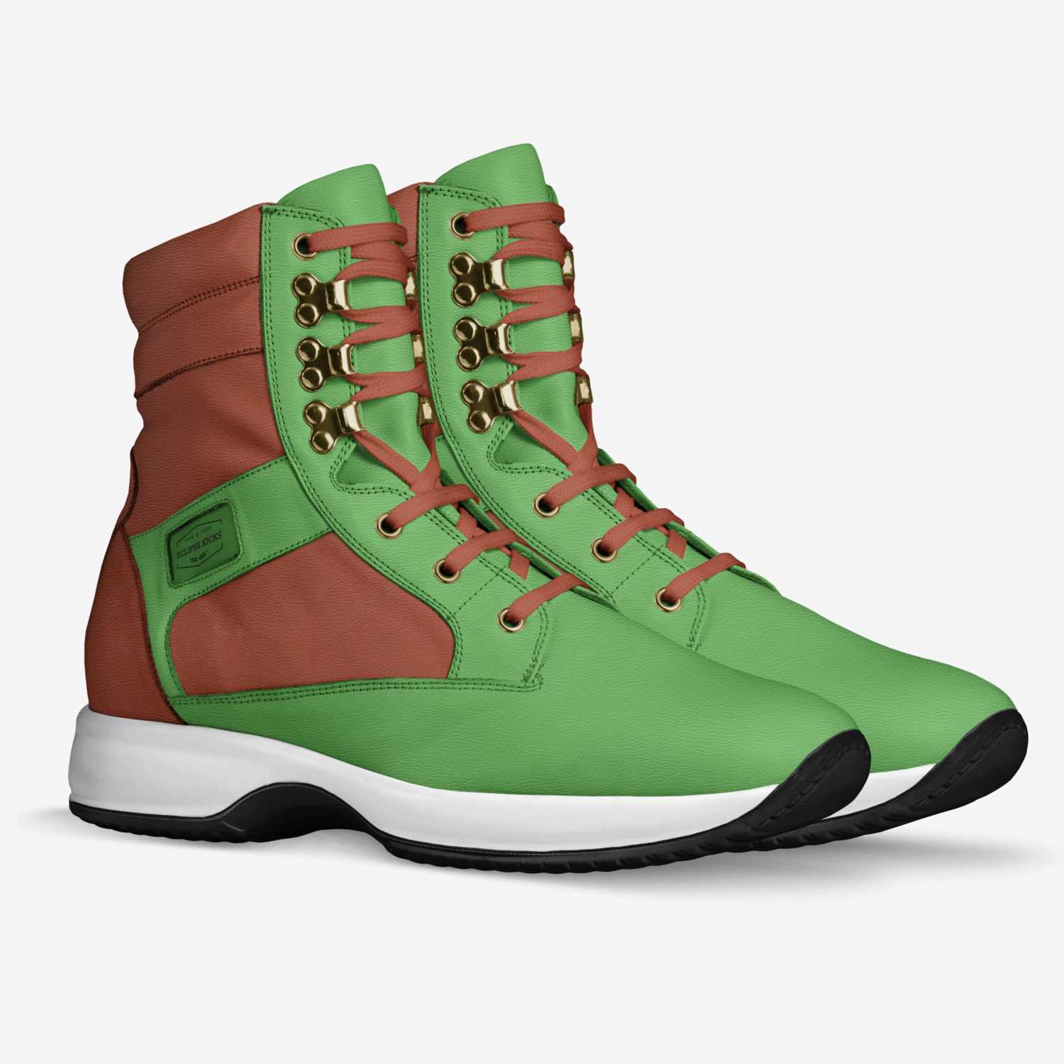 Eclipse kicks custom made in Italy shoes by Carlos Bangalan | Double view