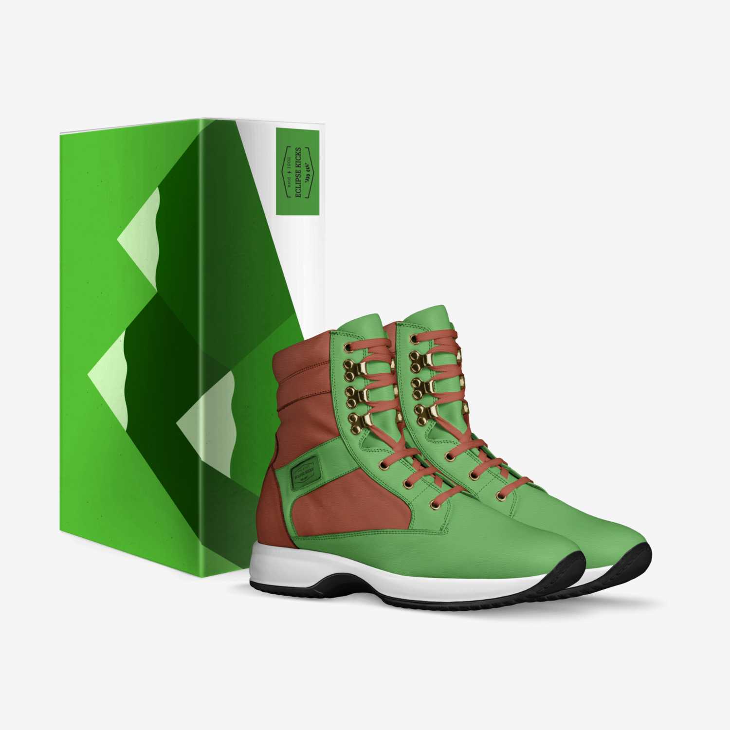 Eclipse kicks custom made in Italy shoes by Carlos Bangalan | Box view