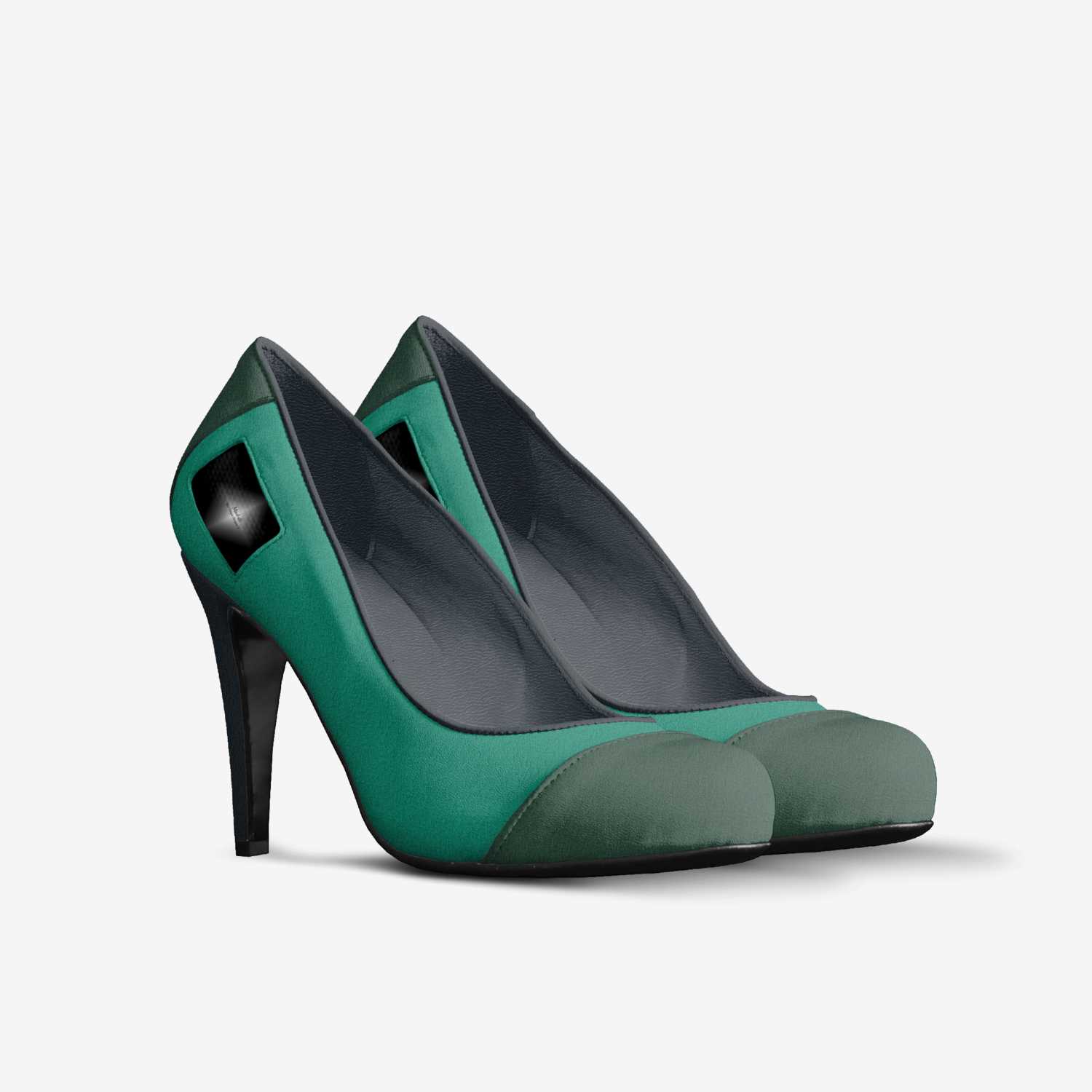 Avogre Heels custom made in Italy shoes by Mud-di: Miss Unique Designer Is | Double view