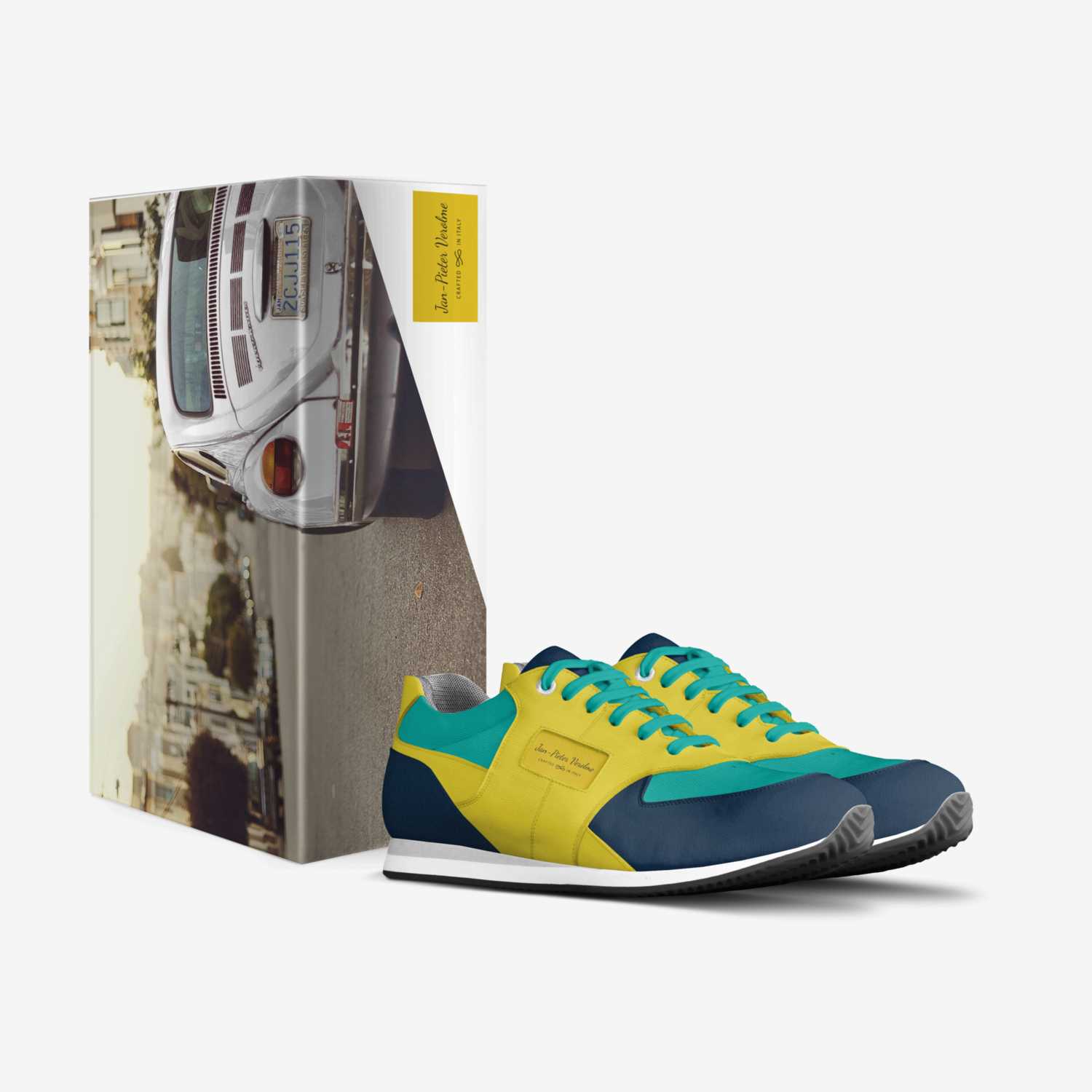 J-P sneaker2 custom made in Italy shoes by Jan-pieter Verolme | Box view