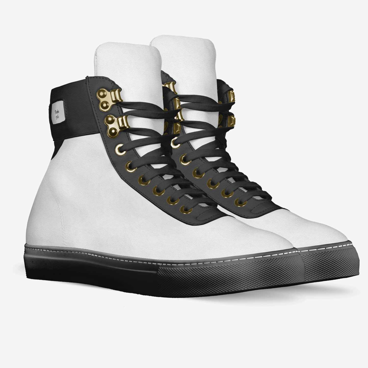 Probe custom made in Italy shoes by Gina Vernon | Double view