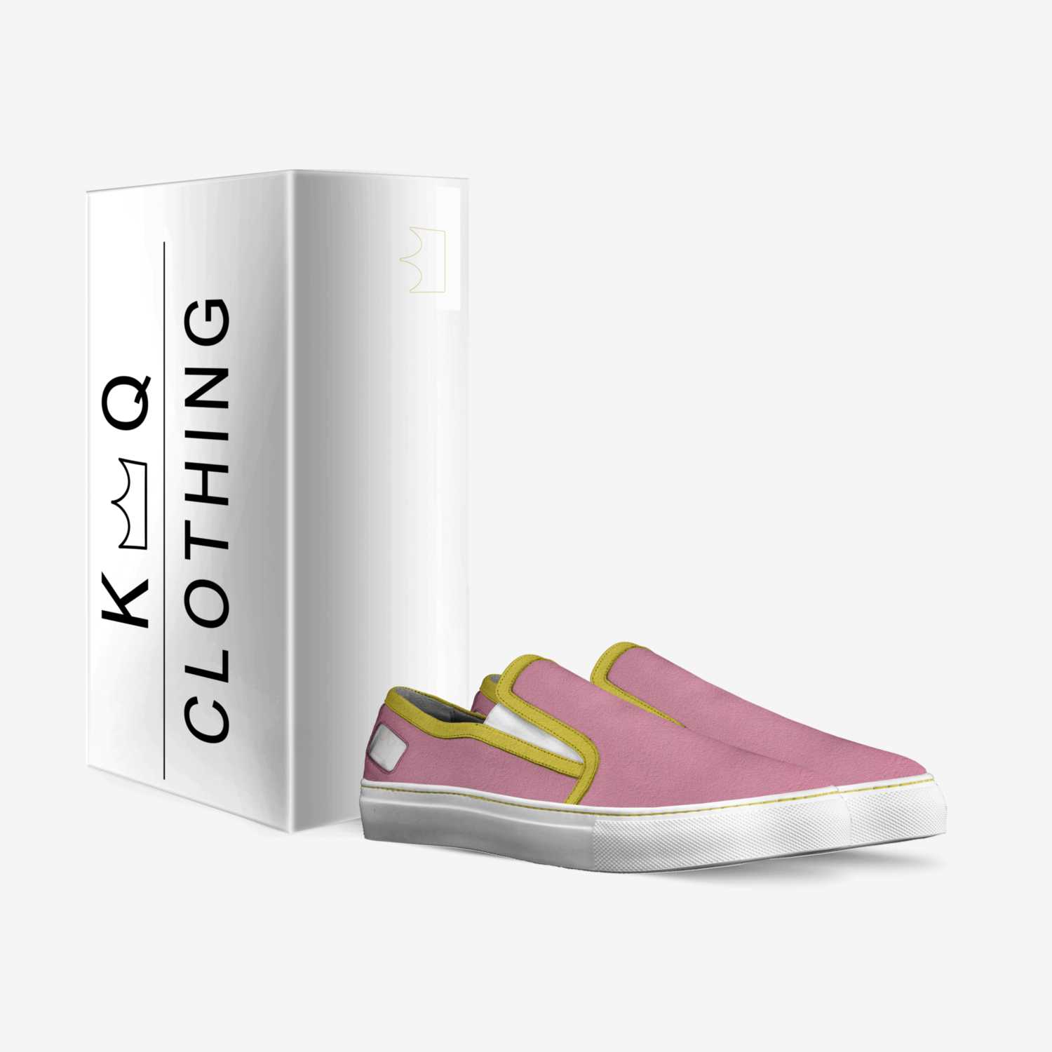 KQ Clothing custom made in Italy shoes by Khari Mcmanus | Box view
