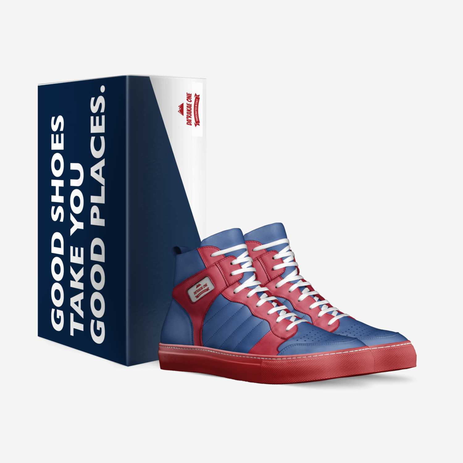 Da'rakae ONE custom made in Italy shoes by Drake Nisbet | Box view