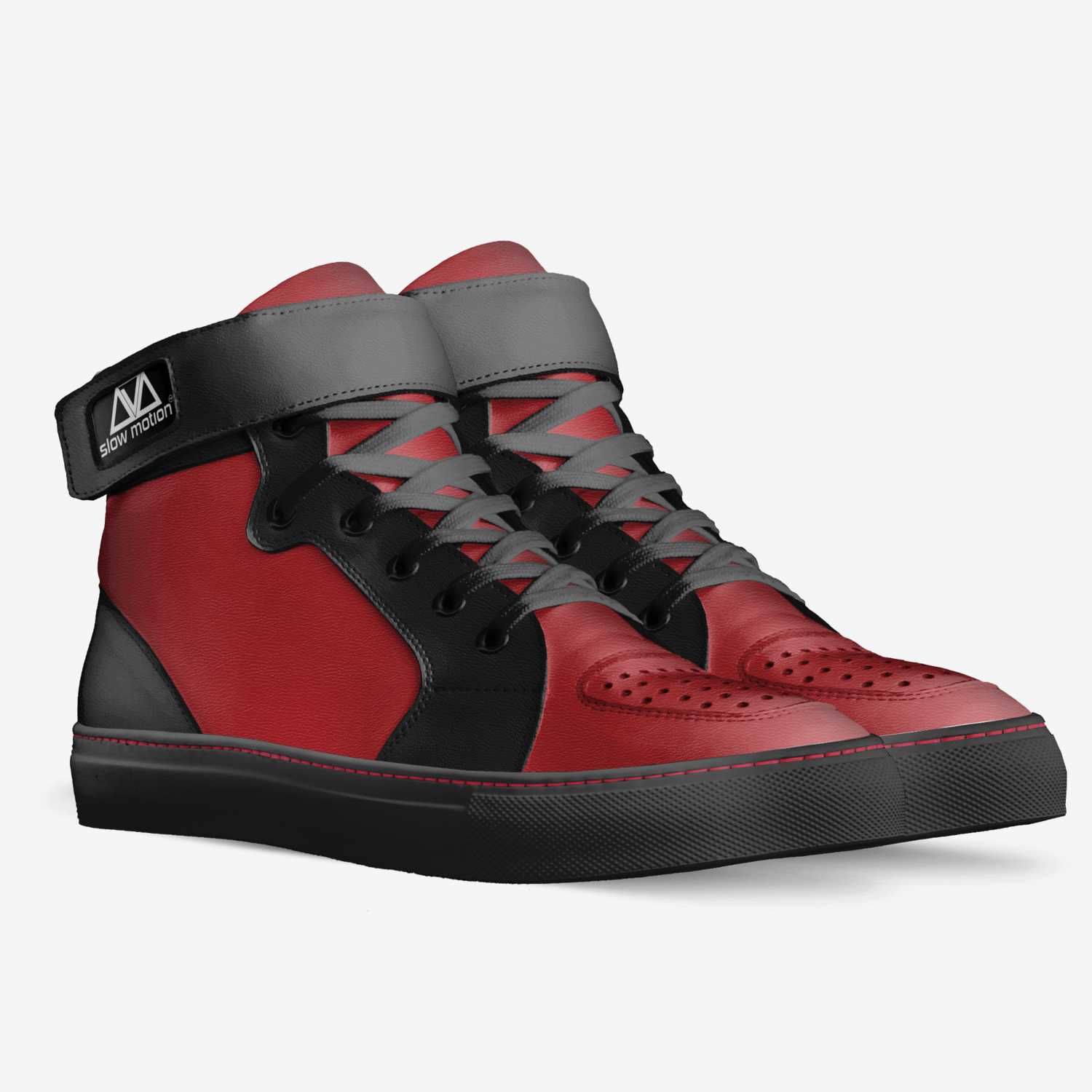 Slow Motion One custom made in Italy shoes by Brent Axford | Double view