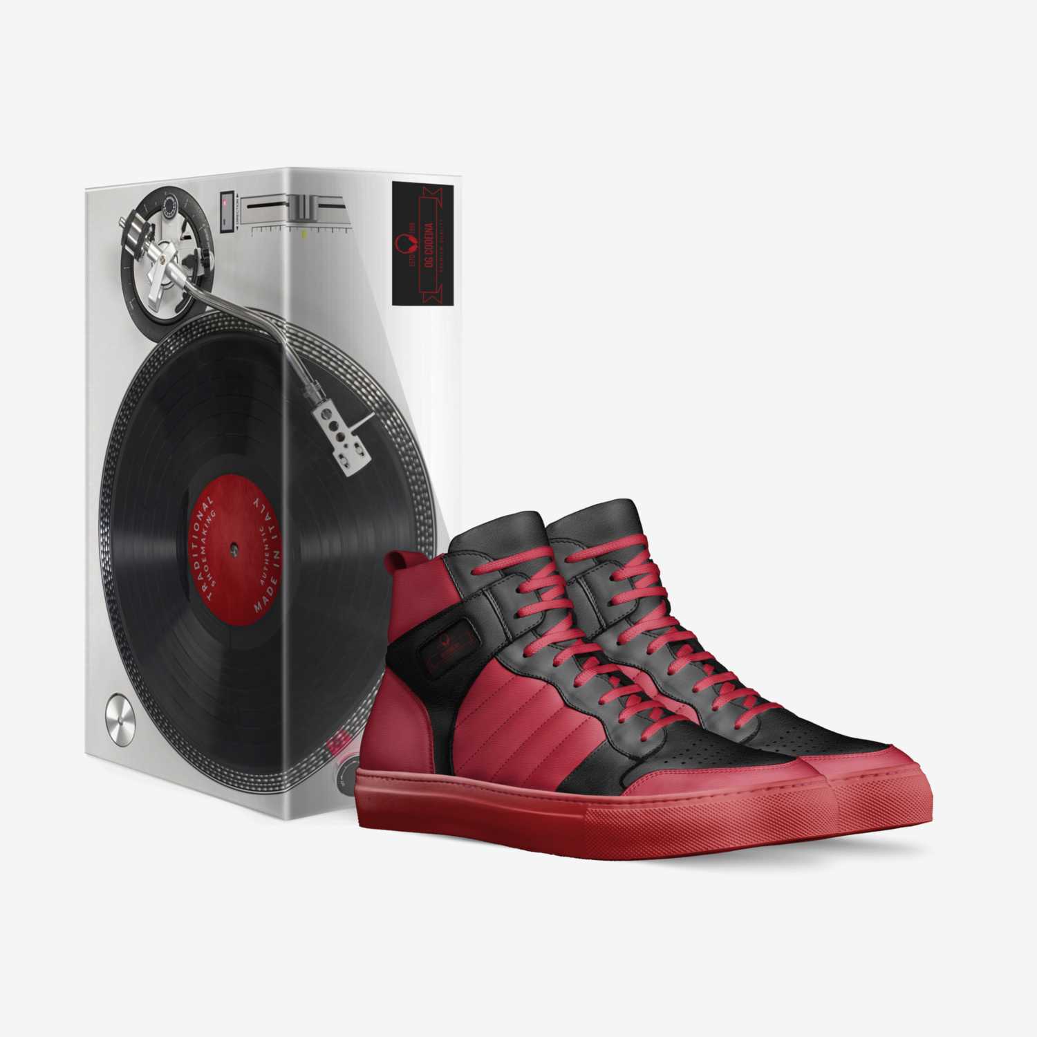 OG CoDeina custom made in Italy shoes by Lawrence Johnson | Box view